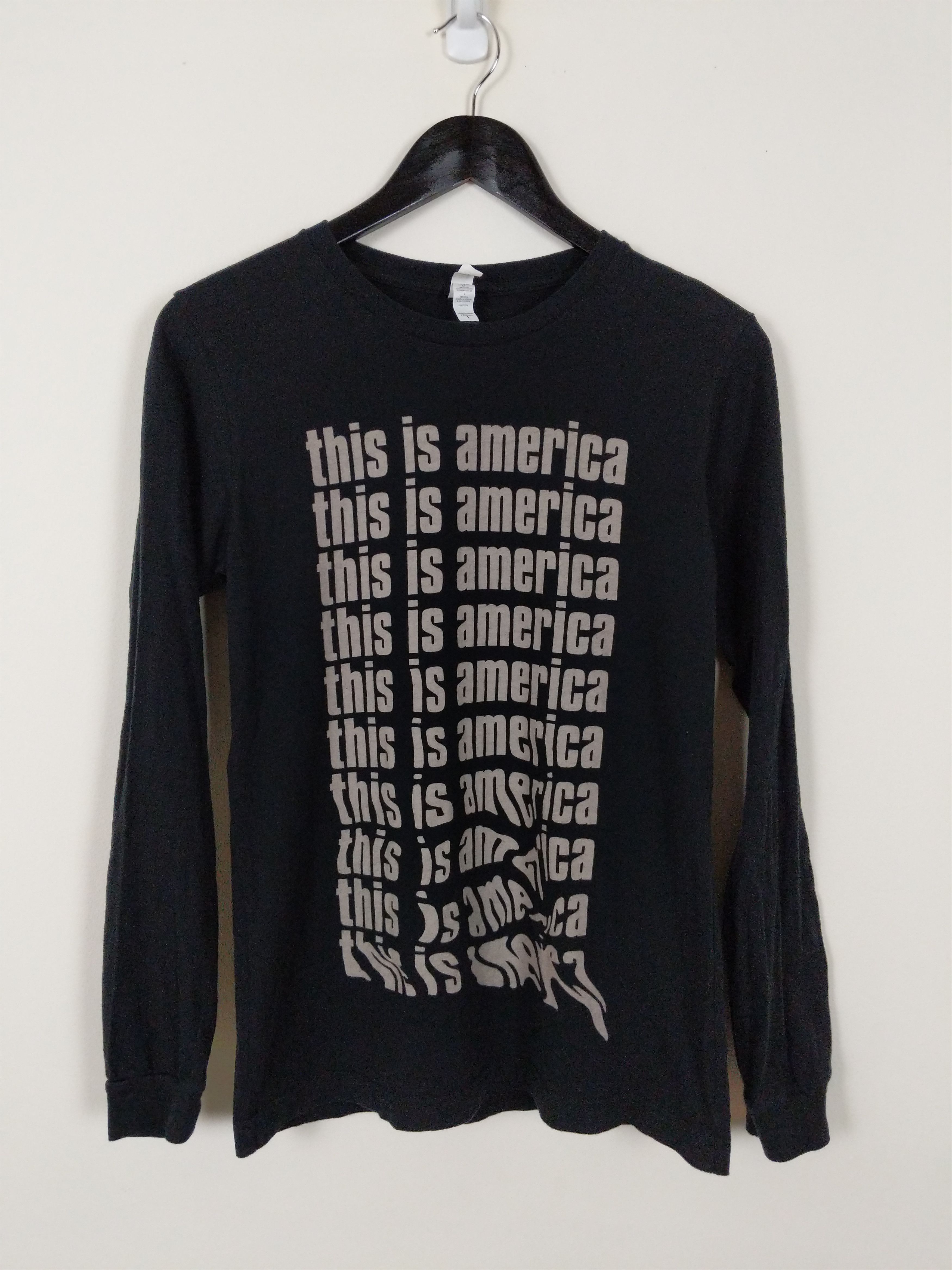 Band Tees 2018 Childish Gambino This is America Tour Long Sleeve Tee Size US S / EU 44-46 / 1 - 1 Thumbnail