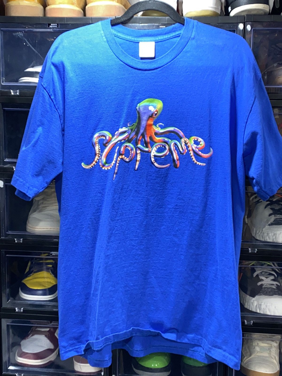 Octopus Supreme Tentacles Tee Red SUPREME TENTACLES TEE