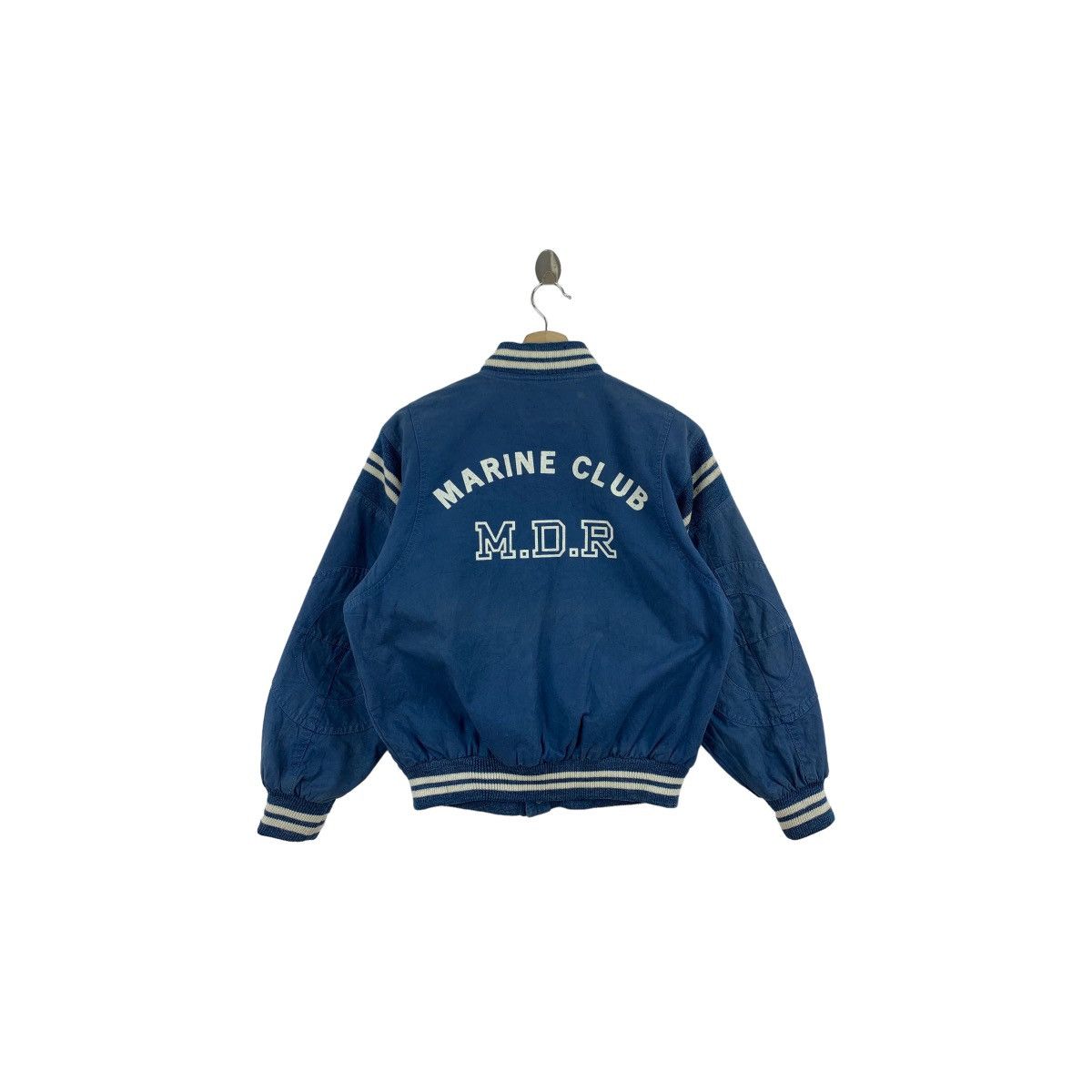 Rare !! MARINA DELREY Varsity zipper jacket
