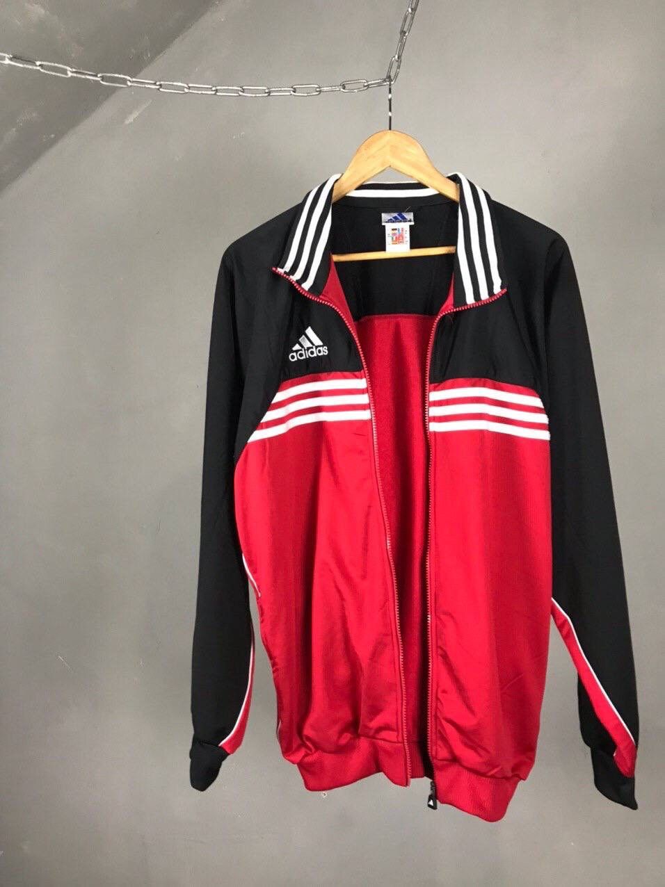 Adidas Adidas vintage streetwear zip sweatshirt Olympic Size US L / EU 52-54 / 3 - 5 Thumbnail