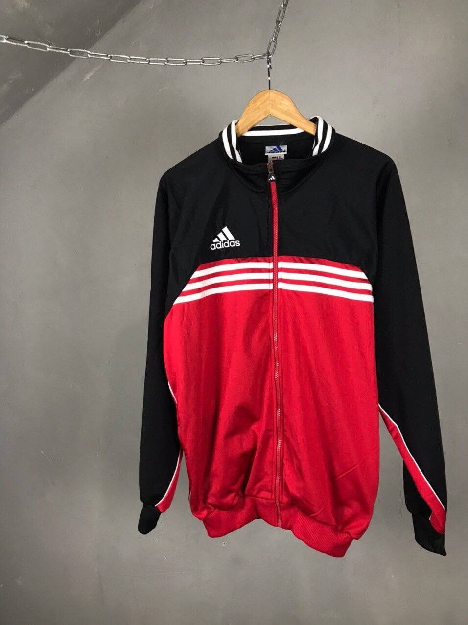 Adidas Adidas vintage streetwear zip sweatshirt Olympic Size US L / EU 52-54 / 3 - 1 Thumbnail