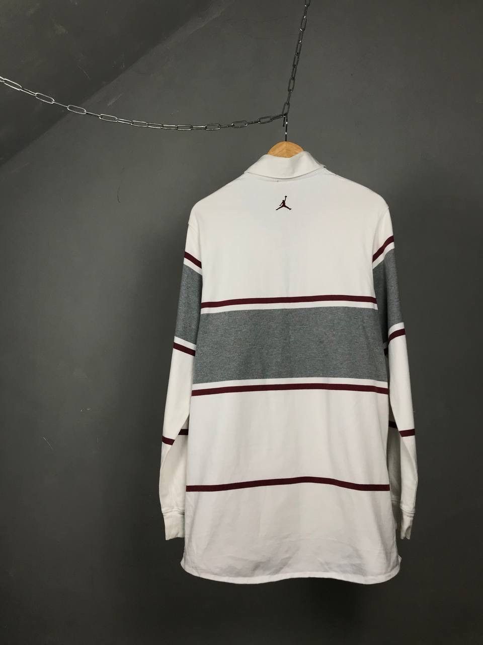 Jordan Brand Air Jordan vintage streetwear polo sweatshirt Size US XL / EU 56 / 4 - 8 Thumbnail
