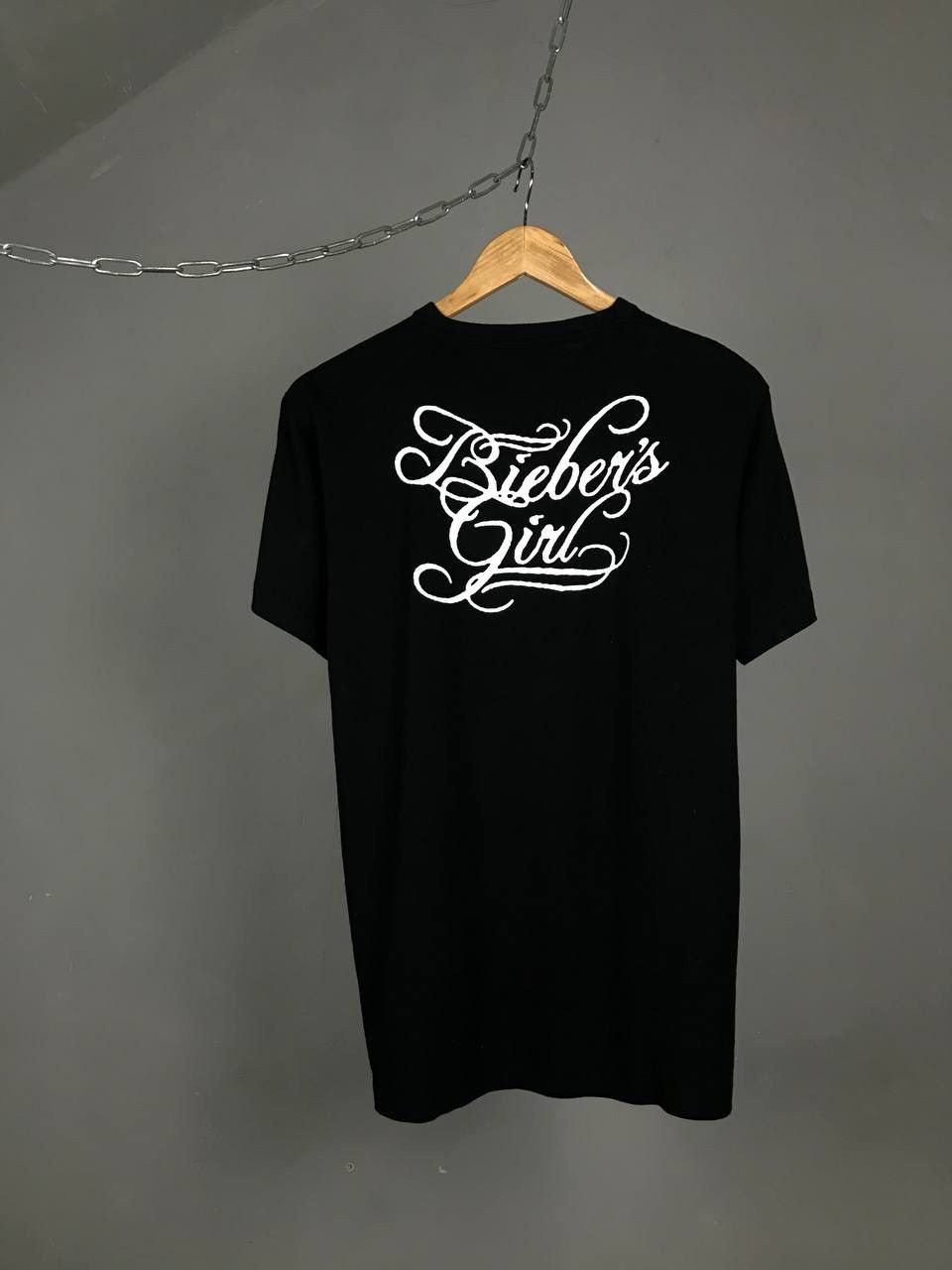 Band Tees × Justin Bieber × Vintage Justin Bieber vintage pop star overprinted tee Size US M / EU 48-50 / 2 - 5 Thumbnail