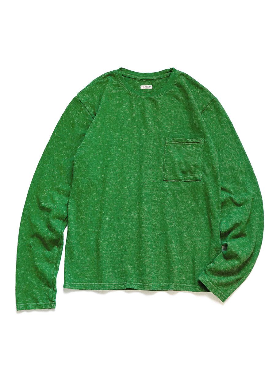 Kapital Amuse Knit pocket long sleeve t-shirt tee