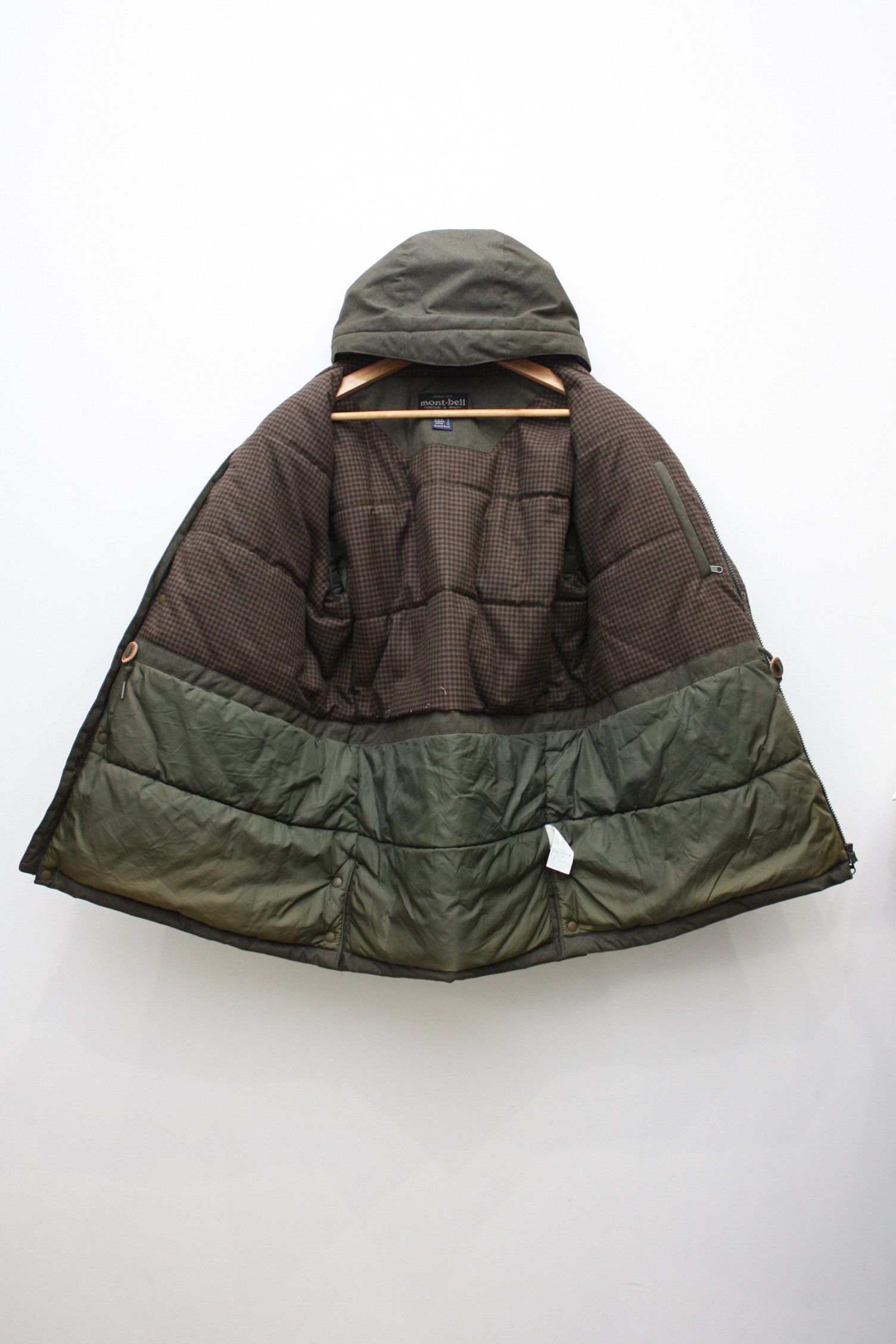 Montbell Montbell Olive Green Puffer Down Parka Men's Size US S / EU 44-46 / 1 - 4 Thumbnail