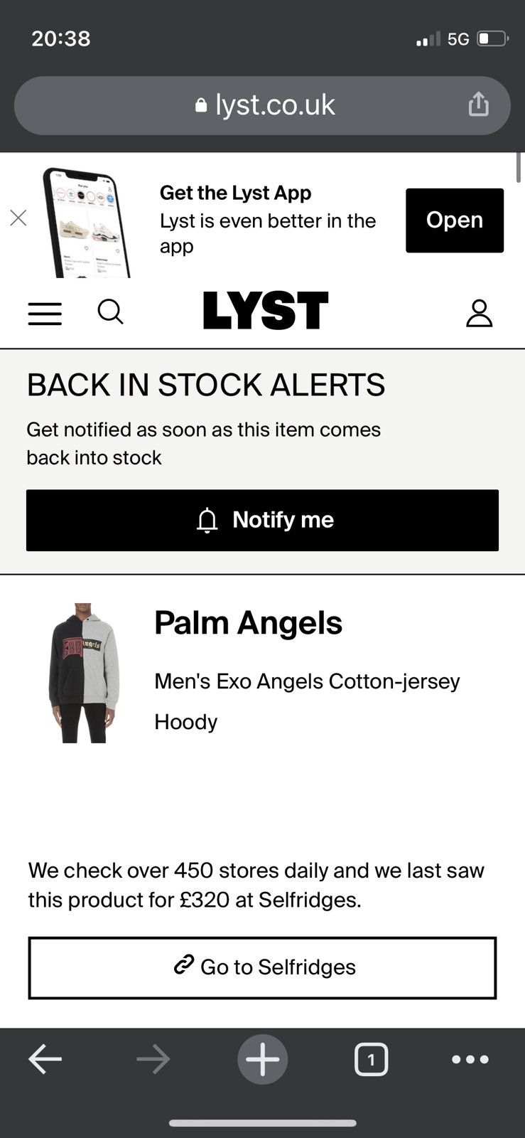 Palm Angels Palm Angels Exoangels Rare Hoodie Size US M / EU 48-50 / 2 - 12 Thumbnail
