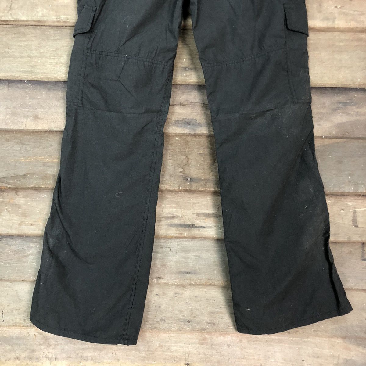 Japanese Brand DLL Japan Black Multipocket Cargo Pants #c702 Size US 28 / EU 44 - 9 Thumbnail