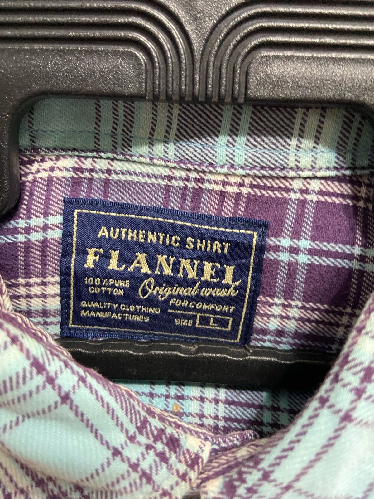 Flannel Vintage Flannel double pocket plaid design L fit M Size US M / EU 48-50 / 2 - 3 Thumbnail