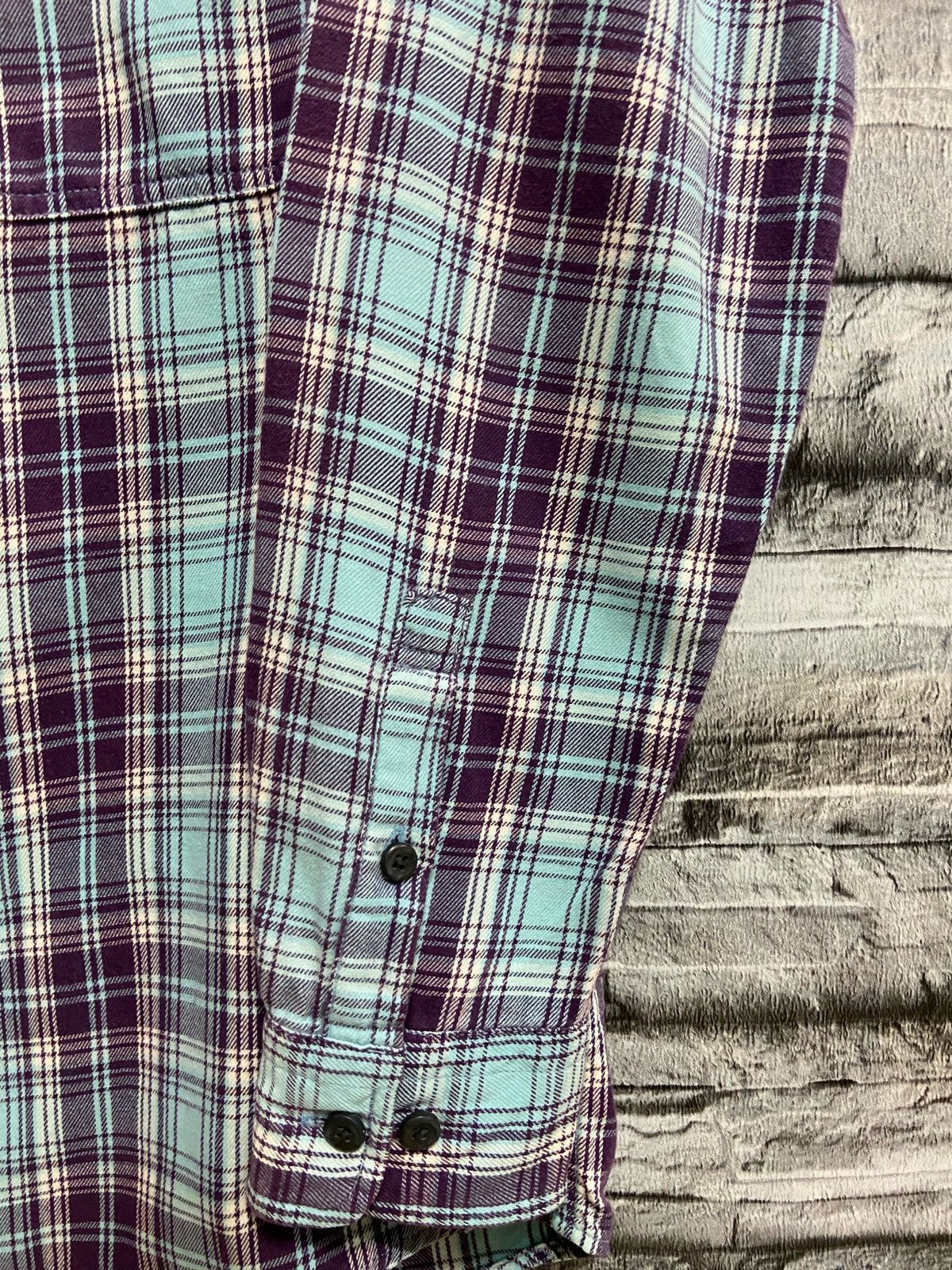 Flannel Vintage Flannel double pocket plaid design L fit M Size US M / EU 48-50 / 2 - 5 Thumbnail