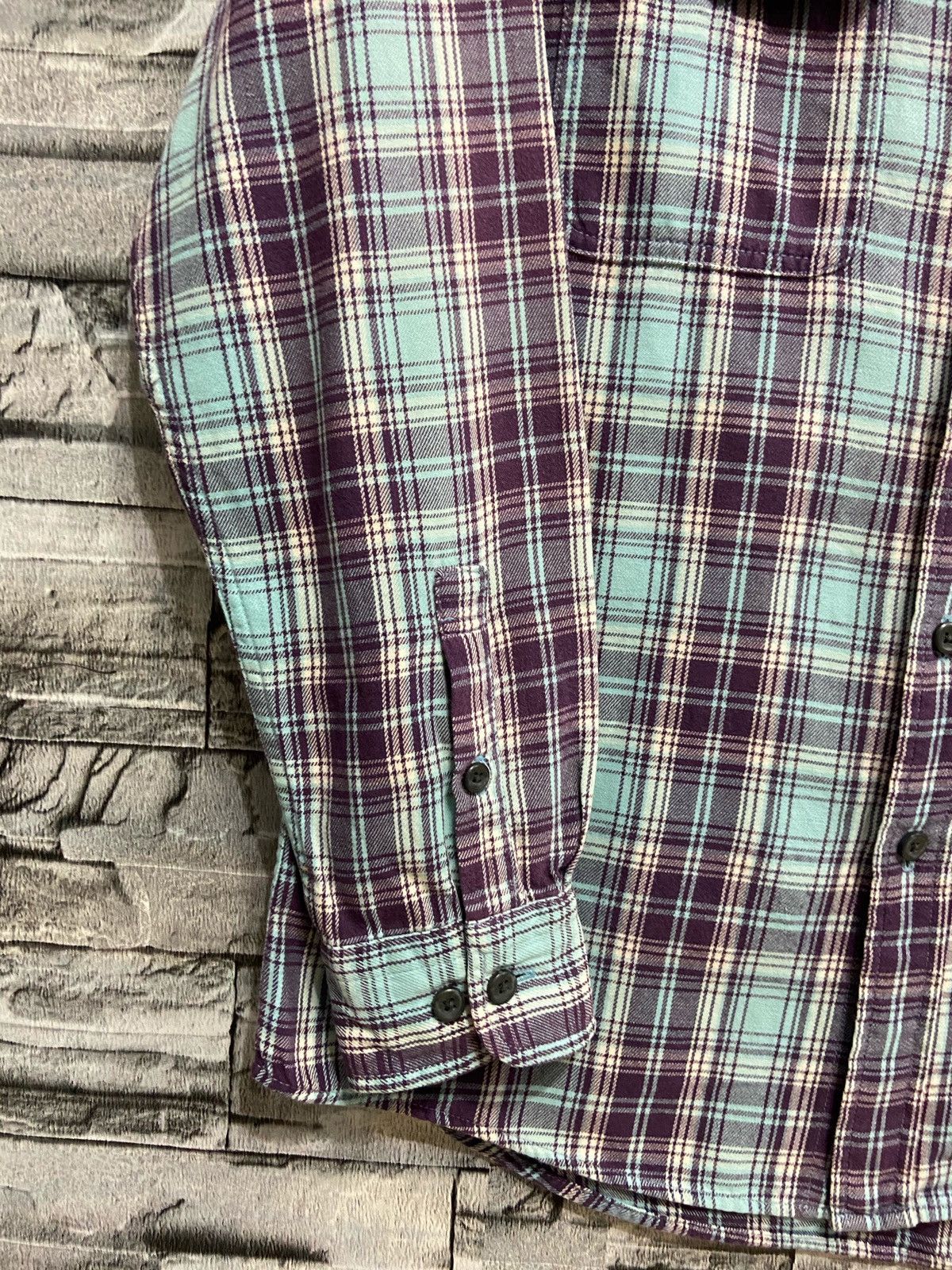 Flannel Vintage Flannel double pocket plaid design L fit M Size US M / EU 48-50 / 2 - 4 Thumbnail