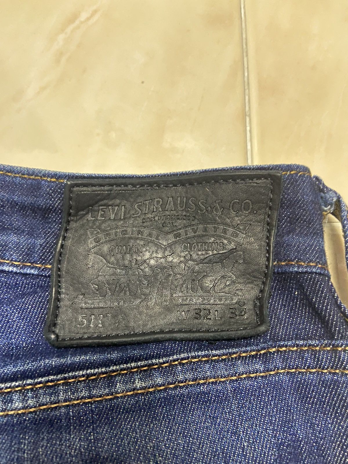 Levi's Vintage Levis 511 Denim Jeans straigh cut size W32 Size US 32 / EU 48 - 8 Thumbnail