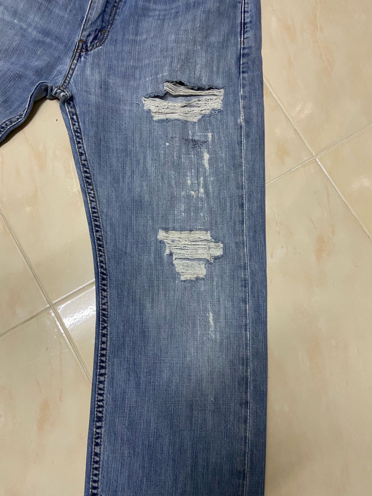 Levi's Vintage Clothing Vintage 505 Levis Denim straight cut light blue W34 Size US 34 / EU 50 - 2 Thumbnail