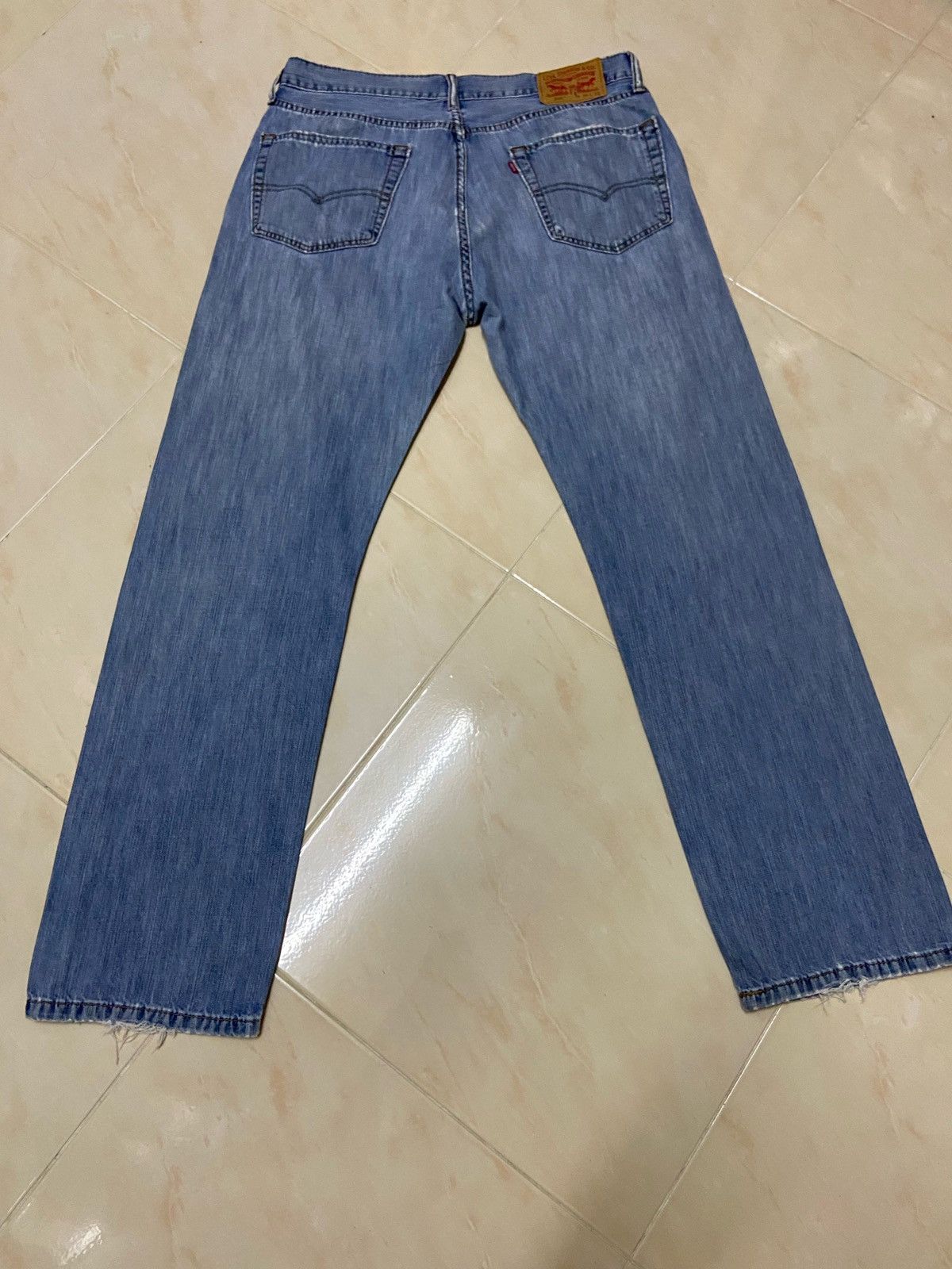 Levi's Vintage Clothing Vintage 505 Levis Denim straight cut light blue W34 Size US 34 / EU 50 - 4 Thumbnail