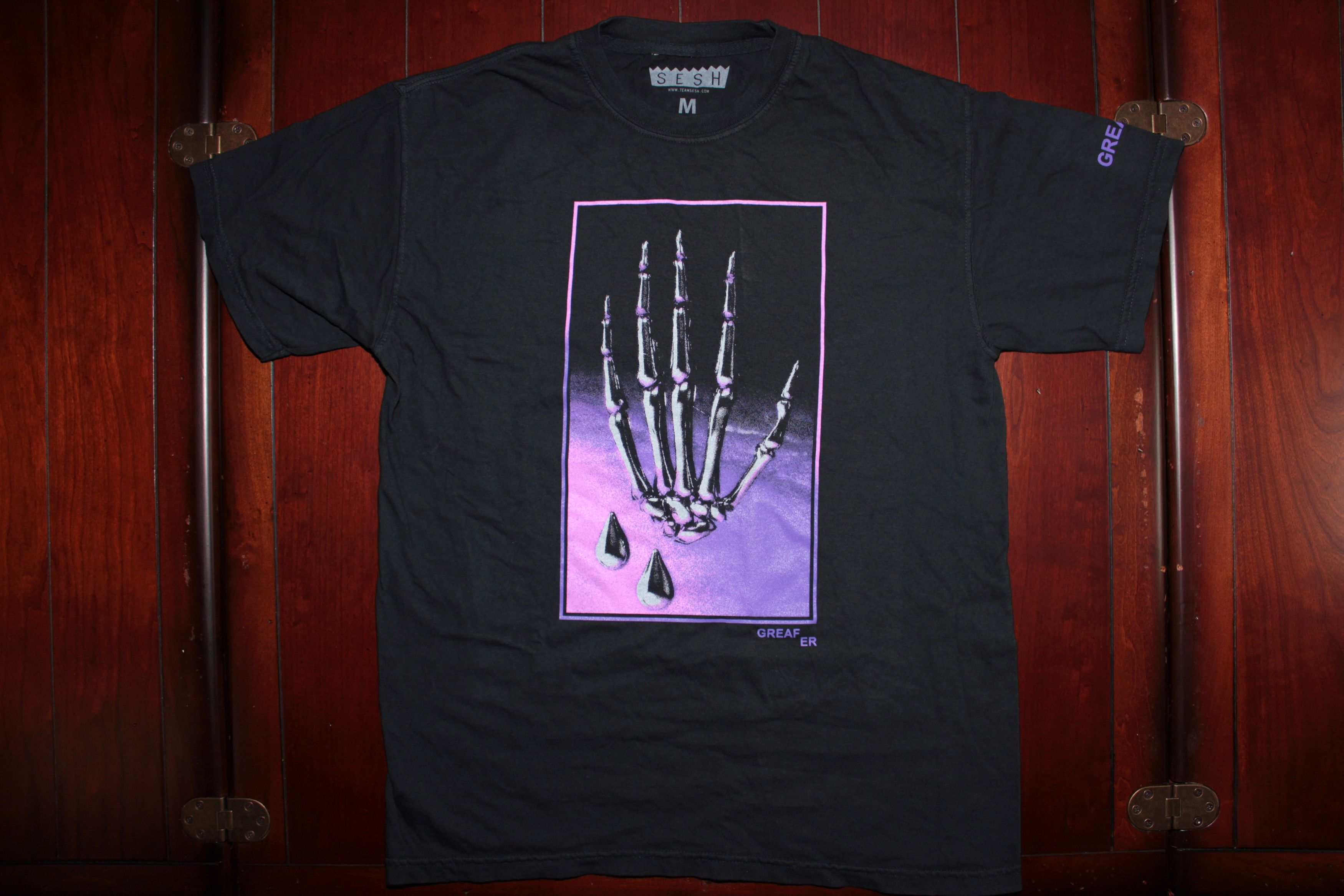 Bones × TeamSESH GREAF - "ElderberrySunset" T-Shirt (Medium) Size US M / EU 48-50 / 2 - 1 Thumbnail