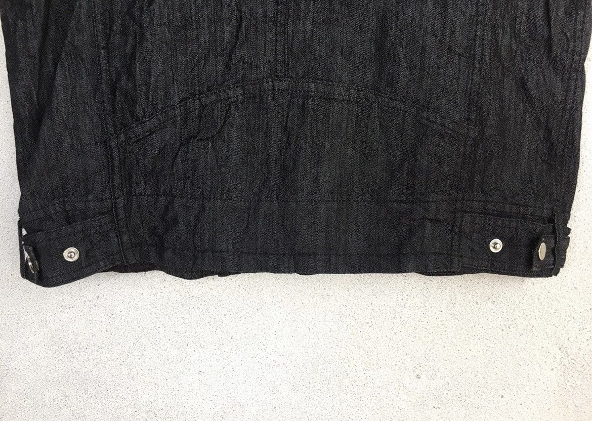 Japanese Brand Semantic Design punk jacket sleeveless zip up Size US L / EU 52-54 / 3 - 7 Thumbnail