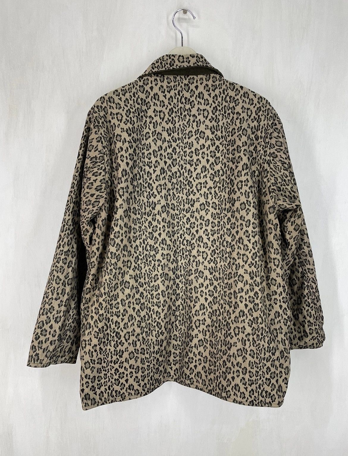 ジャケット・アウター FENDI jeans leopard pattern jacket Vintage Fendi Leopard reversible jacket - Parkas