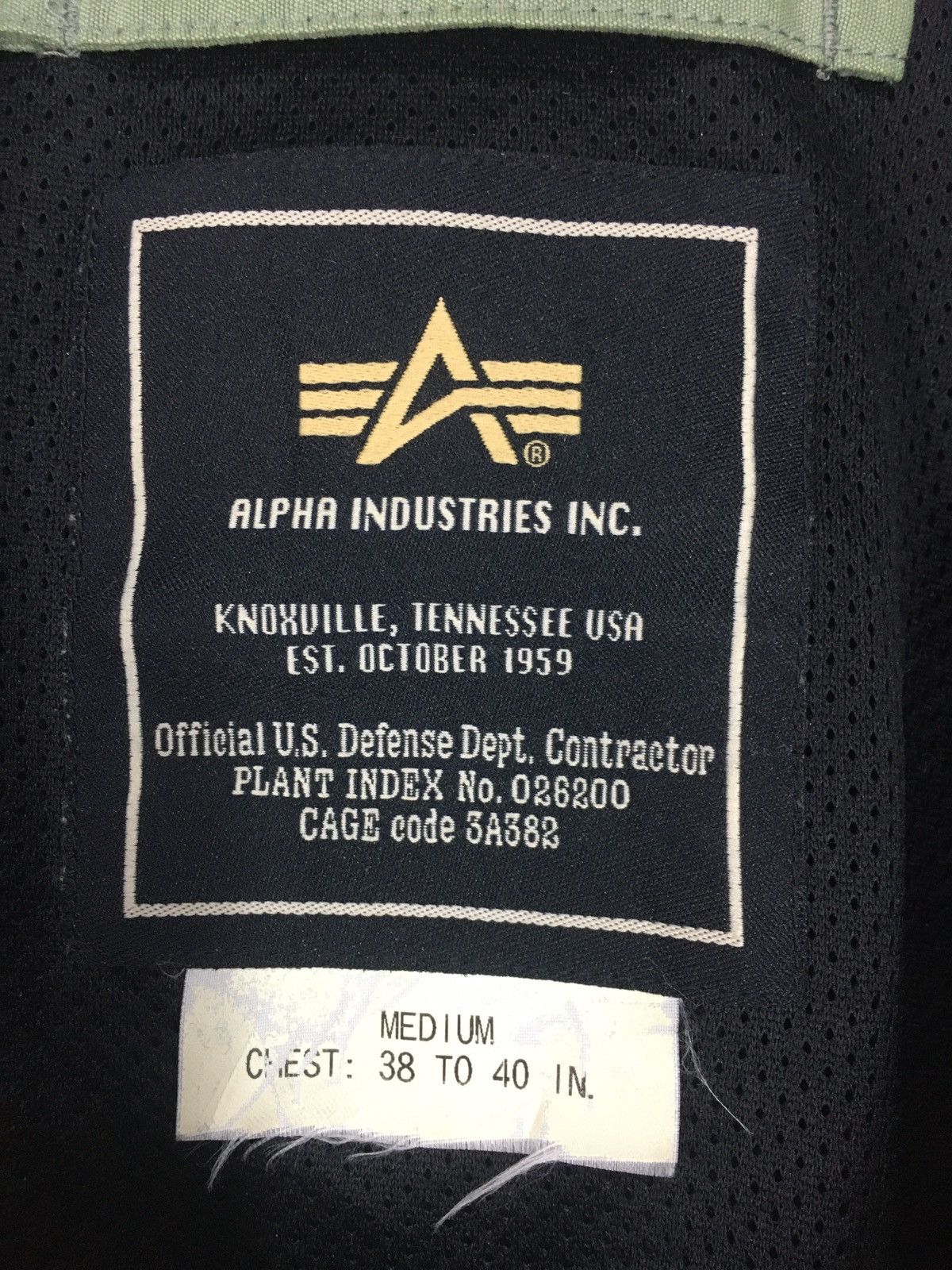 Alpha Industries ARMY reflector sweater reproduction 50s zip up jacket Size US M / EU 48-50 / 2 - 5 Thumbnail