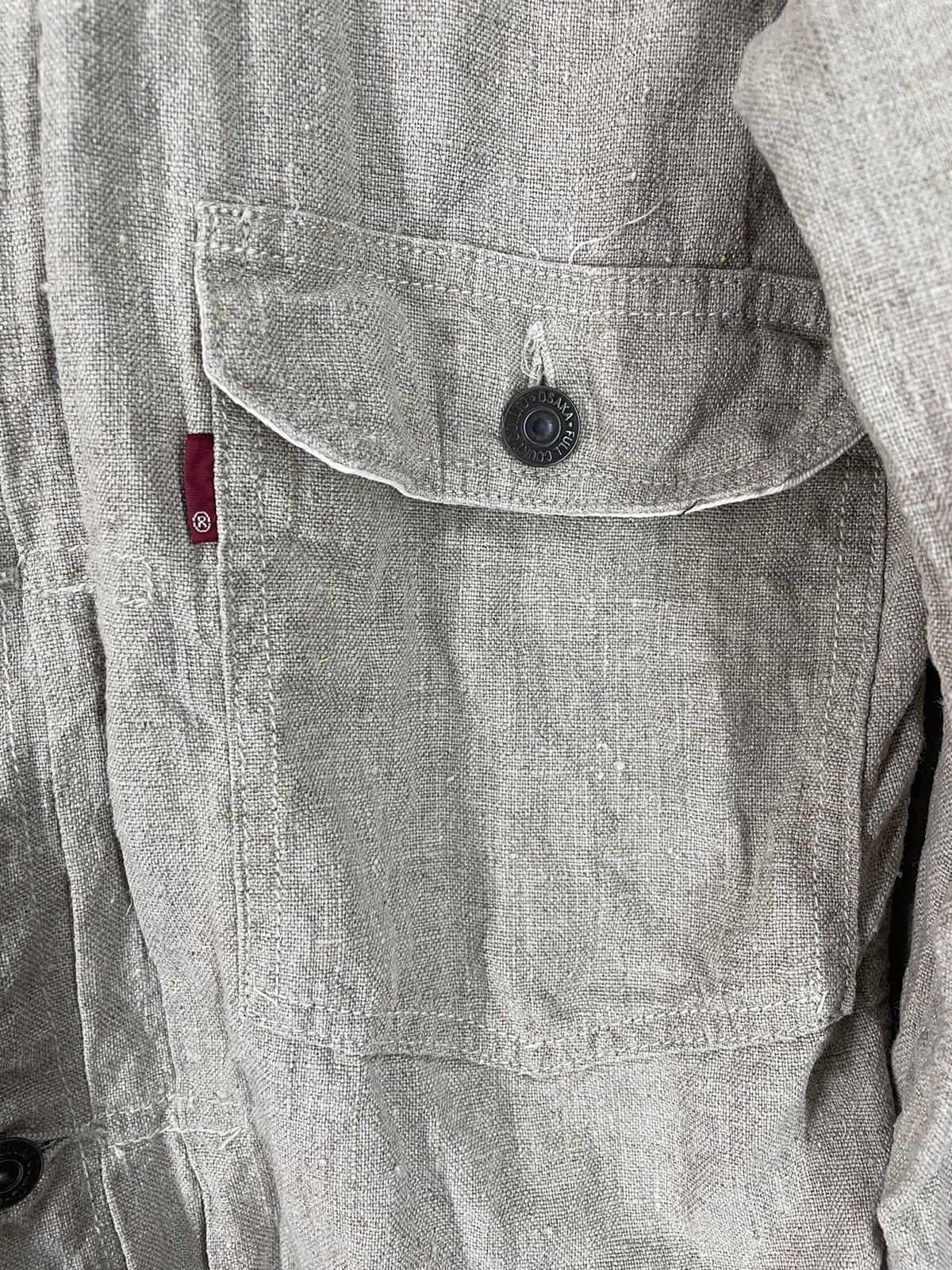 Full Count & Co. Full count type 1 Jacket linen selvage Size US M / EU 48-50 / 2 - 4 Thumbnail