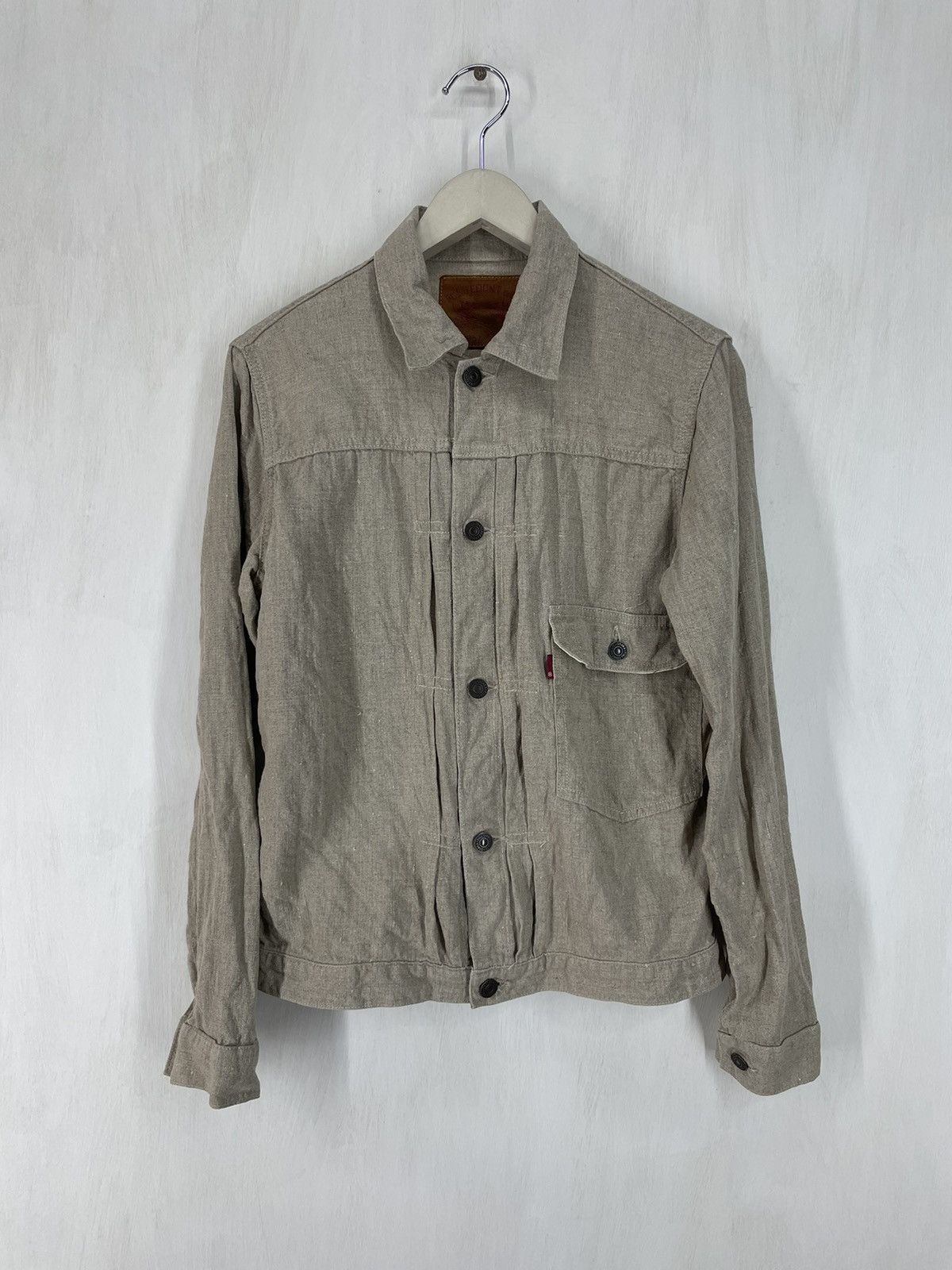Full Count & Co. Full count type 1 Jacket linen selvage Size US M / EU 48-50 / 2 - 1 Thumbnail