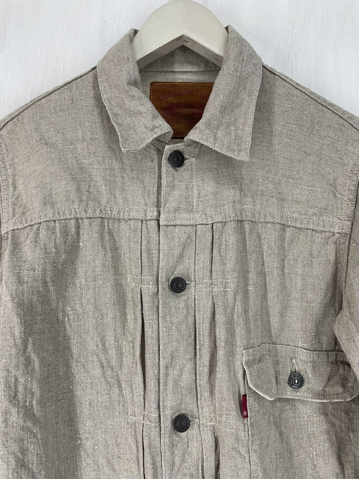 Full Count & Co. Full count type 1 Jacket linen selvage Size US M / EU 48-50 / 2 - 3 Thumbnail