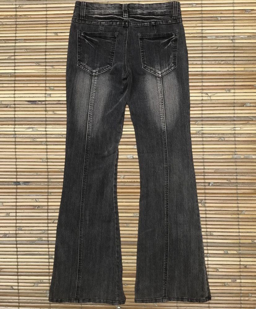 20471120 × Beauty Beast × Hysteric Glamour 💥FLARE PANTS💥 JAPANESE FLARE JEANS NICE DESIGN Size US 28 / EU 44 - 4 Thumbnail