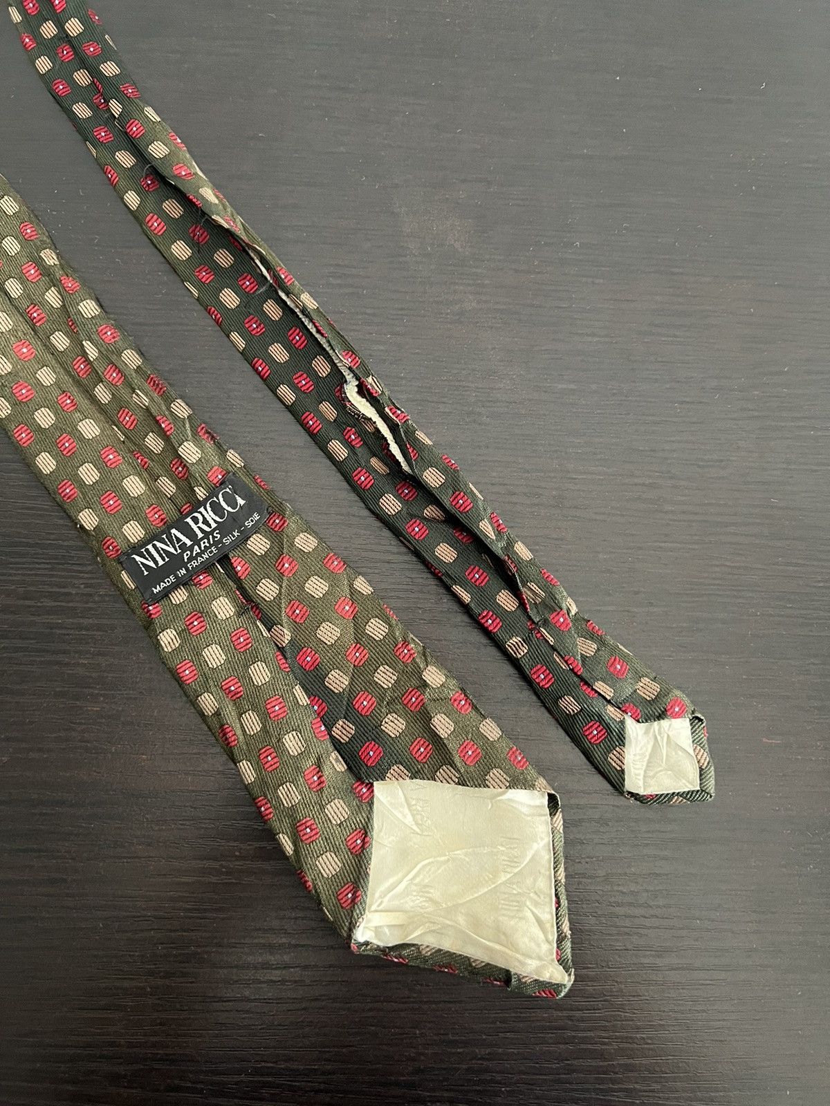 Vintage Vintage Nina Ricci Tie Size ONE SIZE - 4 Thumbnail