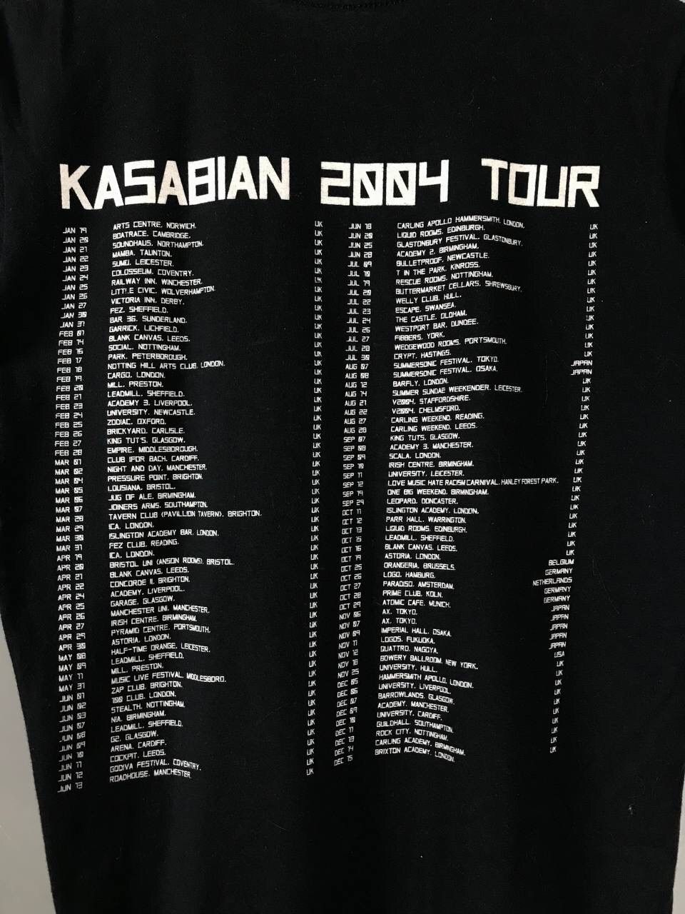 Band Tees Kasabian Vintage Rock Band Tour Tee Size US M / EU 48-50 / 2 - 6 Thumbnail