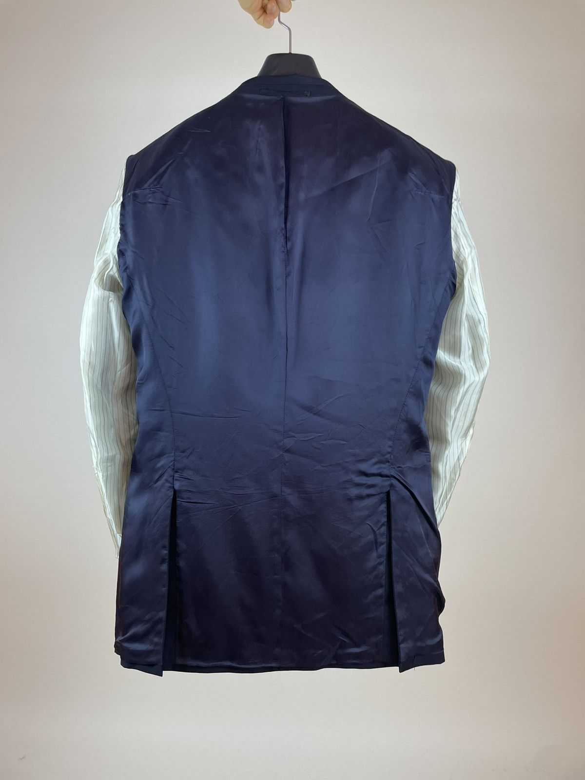 Harry Rosen HARRY ROSEN London Wool Blazer dark blue Mens size XL/54 Size 54R - 12 Thumbnail