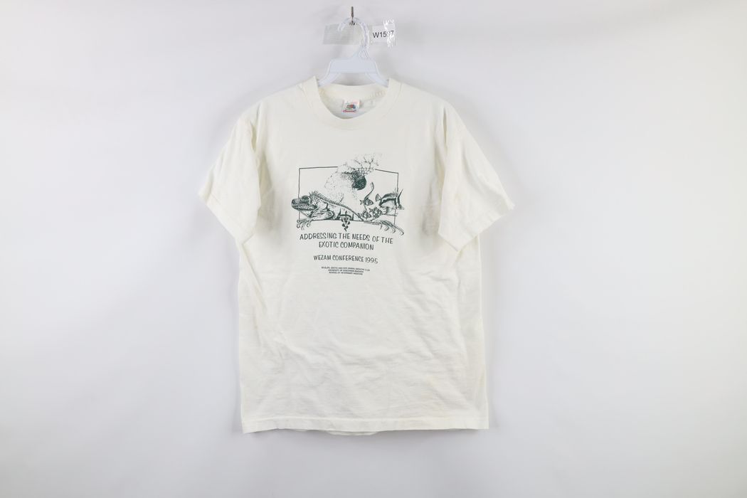 Vintage Vintage 90s Streetwear and Zoo WEZAM Conference T-Shirt USA ...