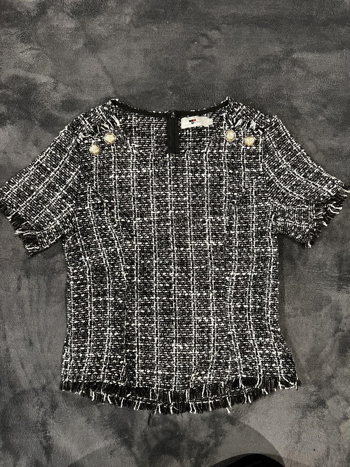 Designer × Vintage Casual elegant top Temt size 8 UK Size S / US 4 / IT 40 - 1 Thumbnail