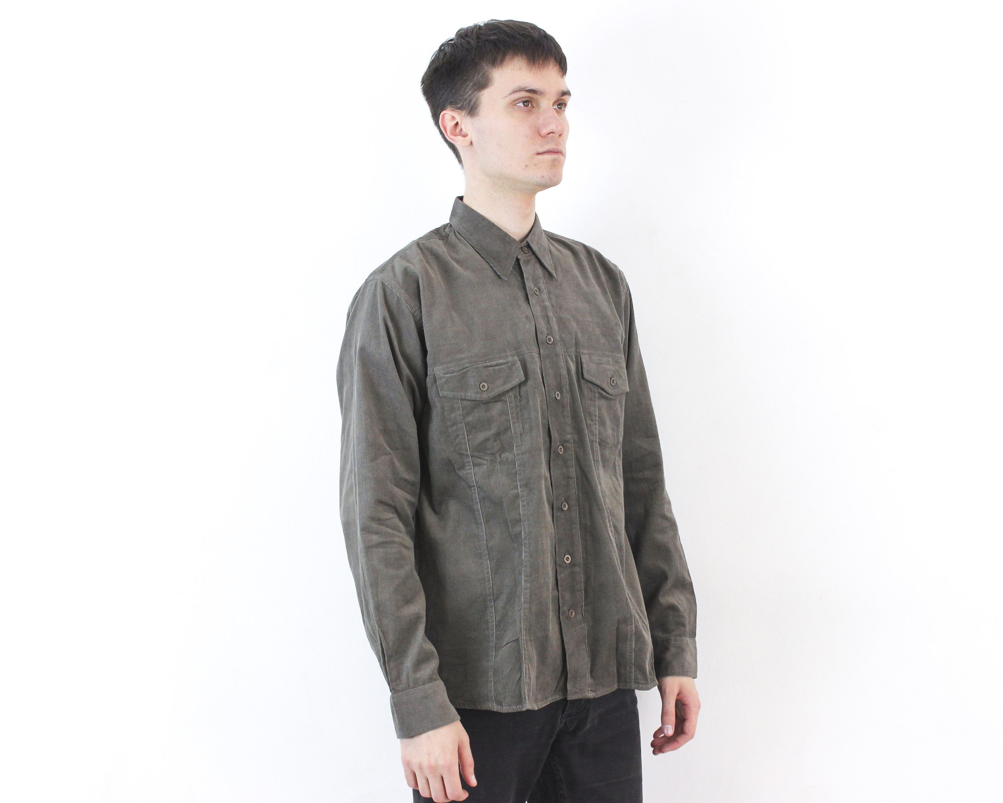 Other × Vintage Watsons M Shirt Long Sleeve Soft Corduroy Cords EU 48/50 Top Size US M / EU 48-50 / 2 - 3 Thumbnail