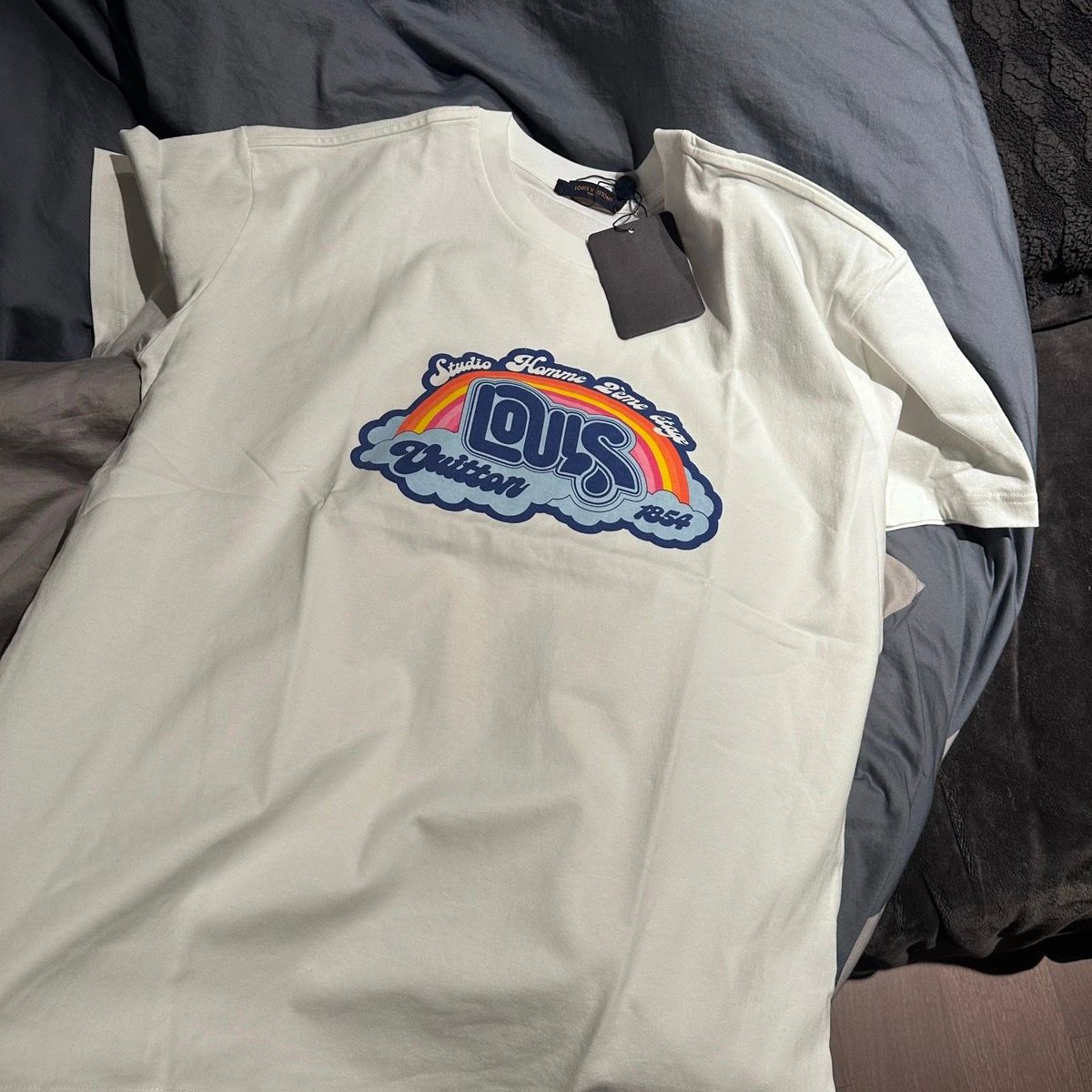 Louis Vuitton Rainbow Printed T-Shirt – UaPlugNy