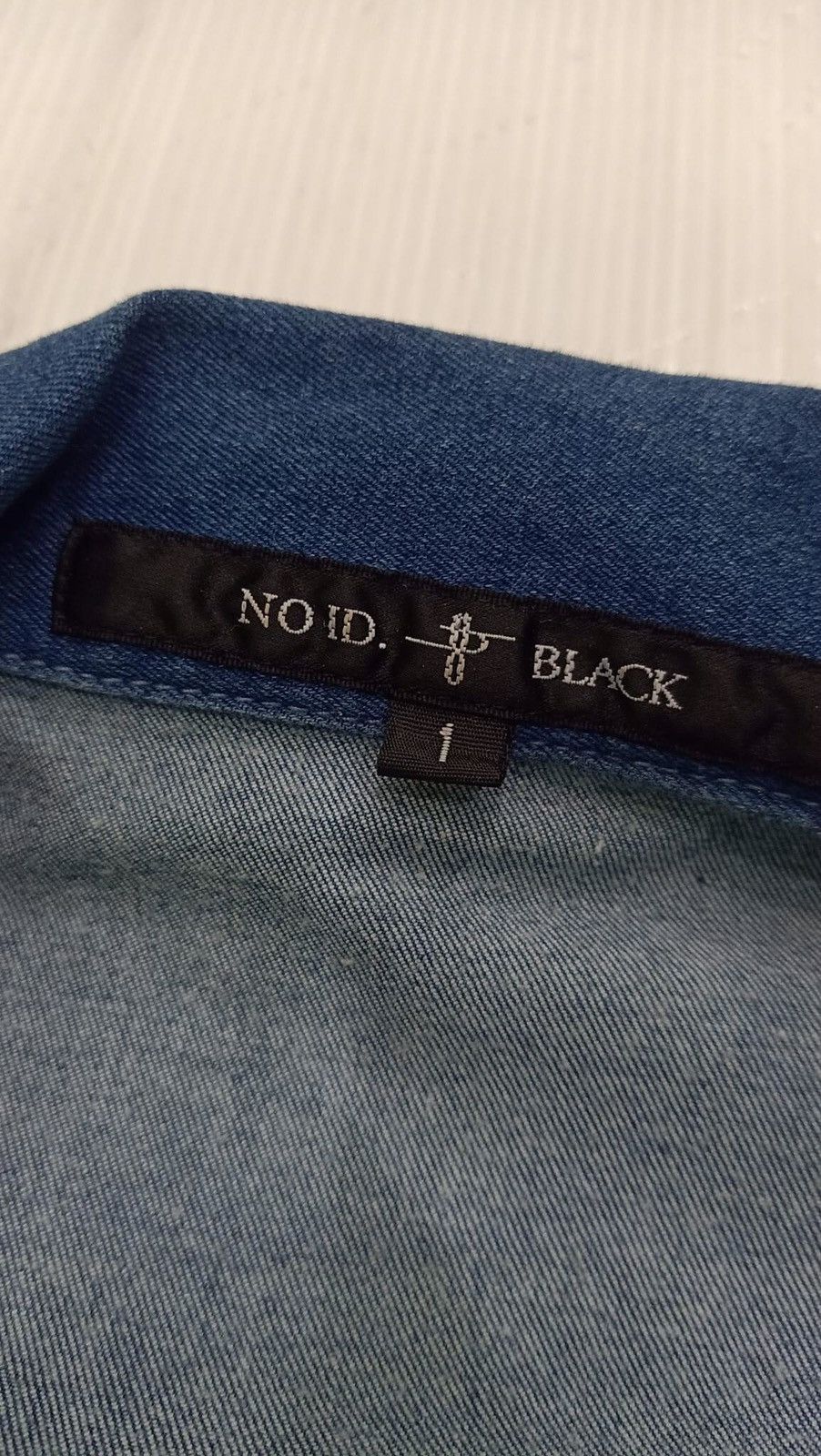 Japanese Brand × NO ID NO ID Double Collar Biker Jacket Size US XS / EU 42 / 0 - 7 Thumbnail