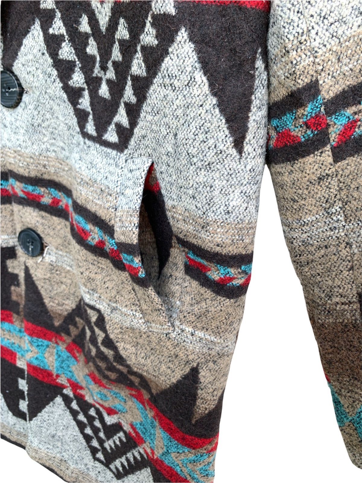 Japanese Brand × Native 🔥Vintage Japanese Brand Native Wool Long Jacket Size US M / EU 48-50 / 2 - 7 Thumbnail
