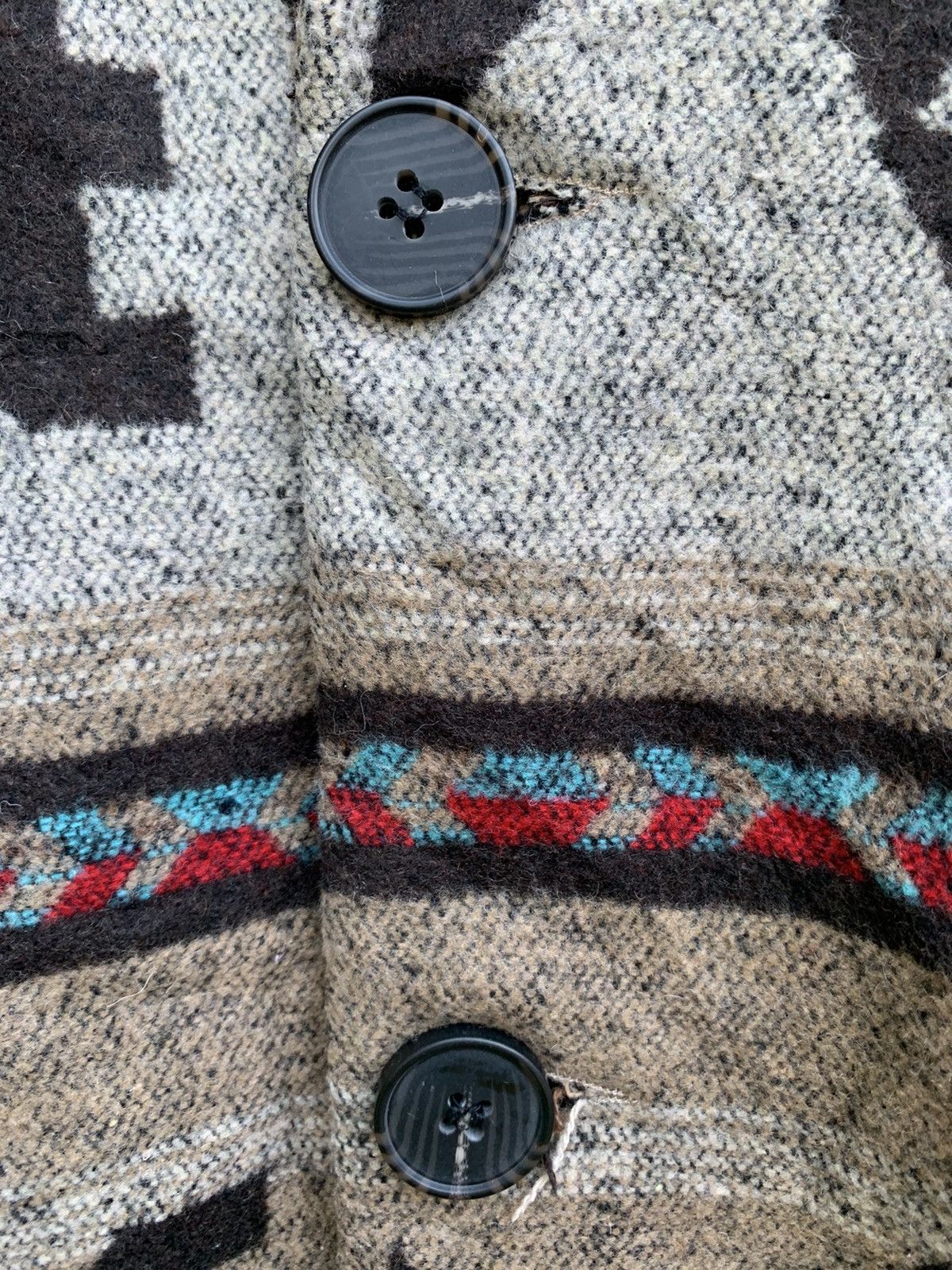 Japanese Brand × Native 🔥Vintage Japanese Brand Native Wool Long Jacket Size US M / EU 48-50 / 2 - 8 Thumbnail