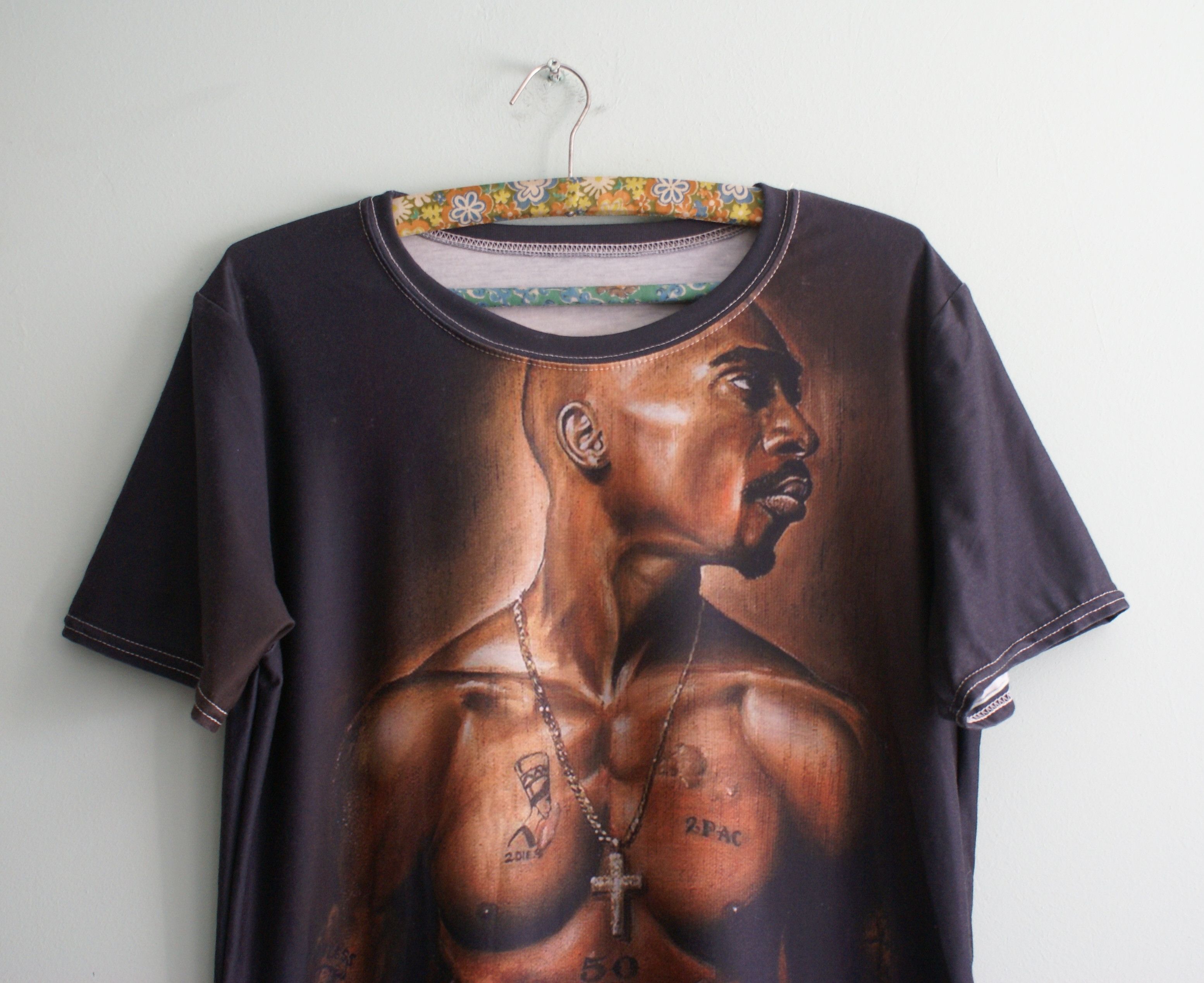 Rap Tees × Vintage Vintage Tupac Shakur T-shirt, 2000s 2Pac shirt, Rap Tee Size US M / EU 48-50 / 2 - 2 Thumbnail
