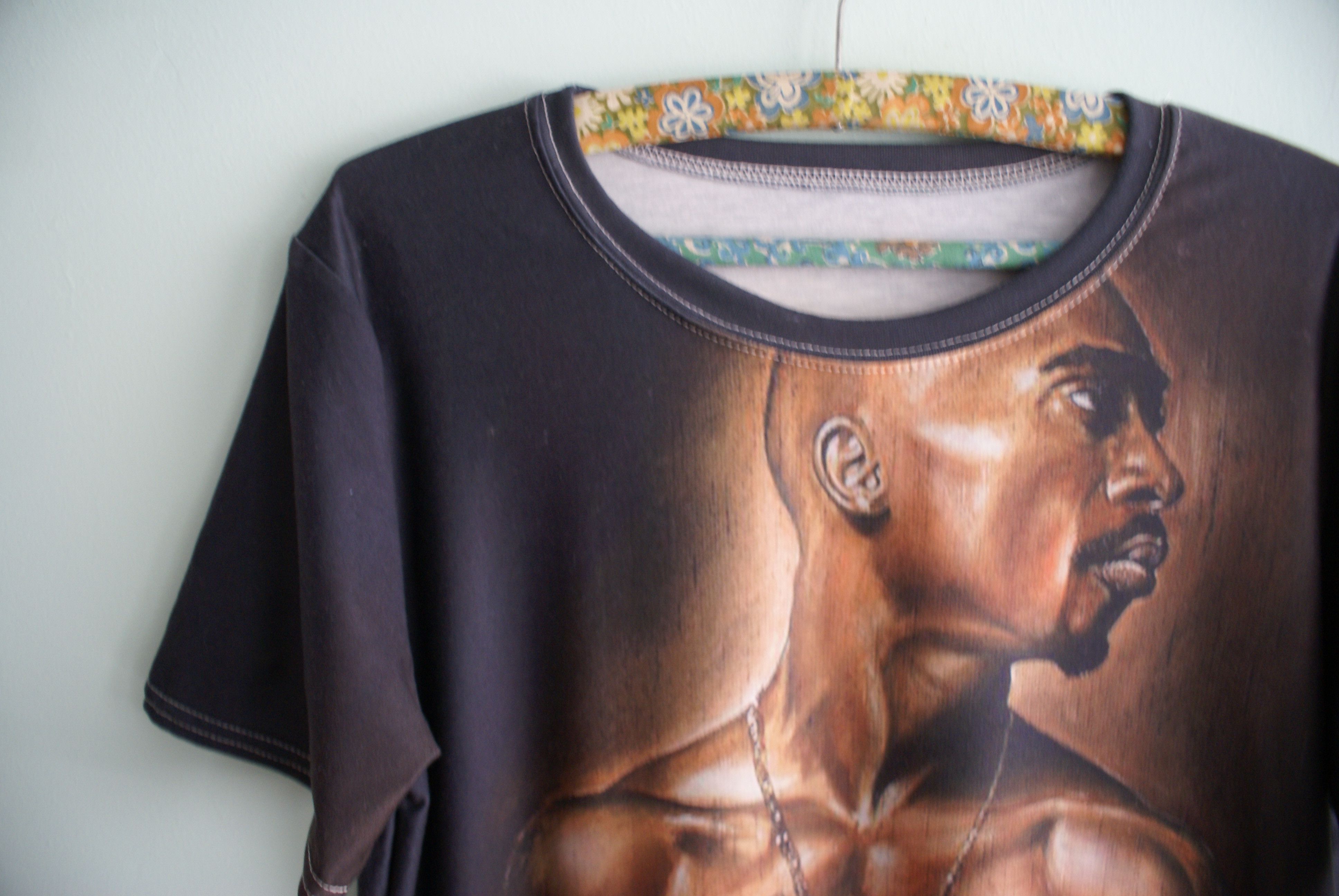 Rap Tees × Vintage Vintage Tupac Shakur T-shirt, 2000s 2Pac shirt, Rap Tee Size US M / EU 48-50 / 2 - 5 Thumbnail