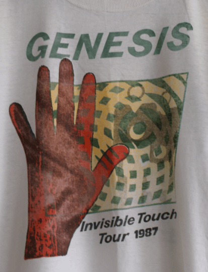 Band Tees × Vintage 1987 Genesis Invisible touch European Tour T-shirt Vintage Size US S / EU 44-46 / 1 - 6 Thumbnail
