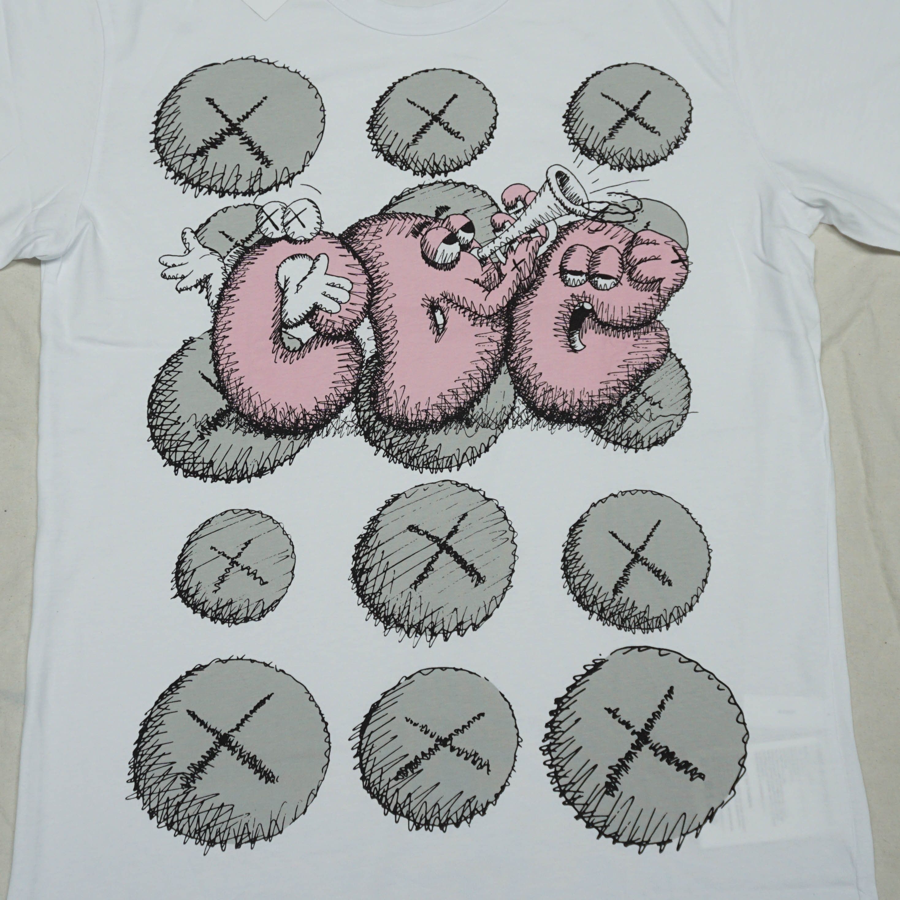 Comme des Garcons × Kaws × Vintage Comme Des Garcons Shirt x KAWS T-Shirt Size US XL / EU 56 / 4 - 2 Thumbnail