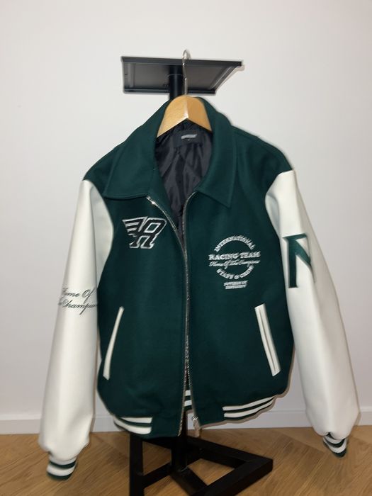 Represent Racing Team Varsity Jacket Racing Green for Men