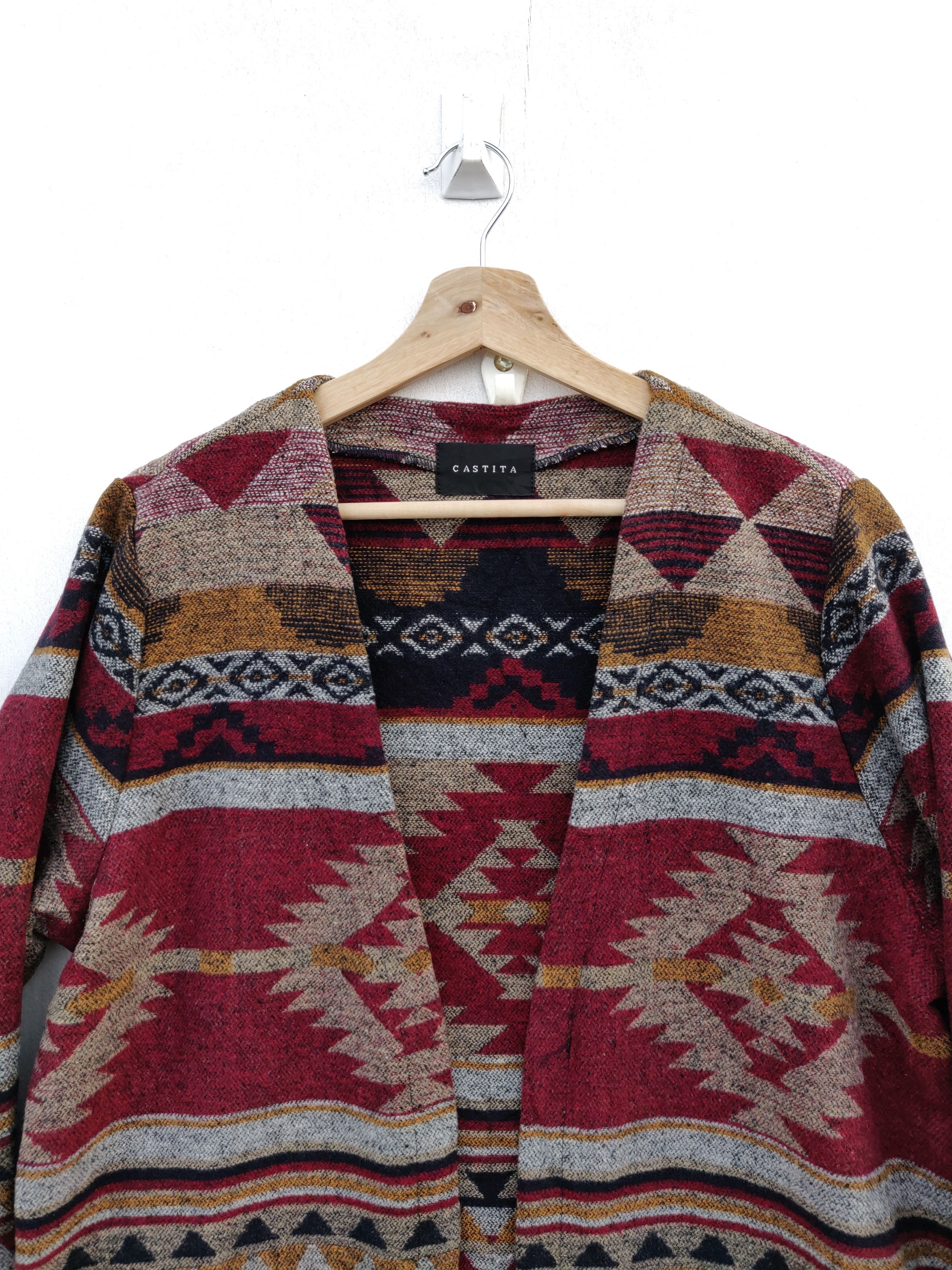 Japanese Brand × Native × Vintage Vintage Japanese Brand Castita Native Long Jacket Size US L / EU 52-54 / 3 - 2 Thumbnail