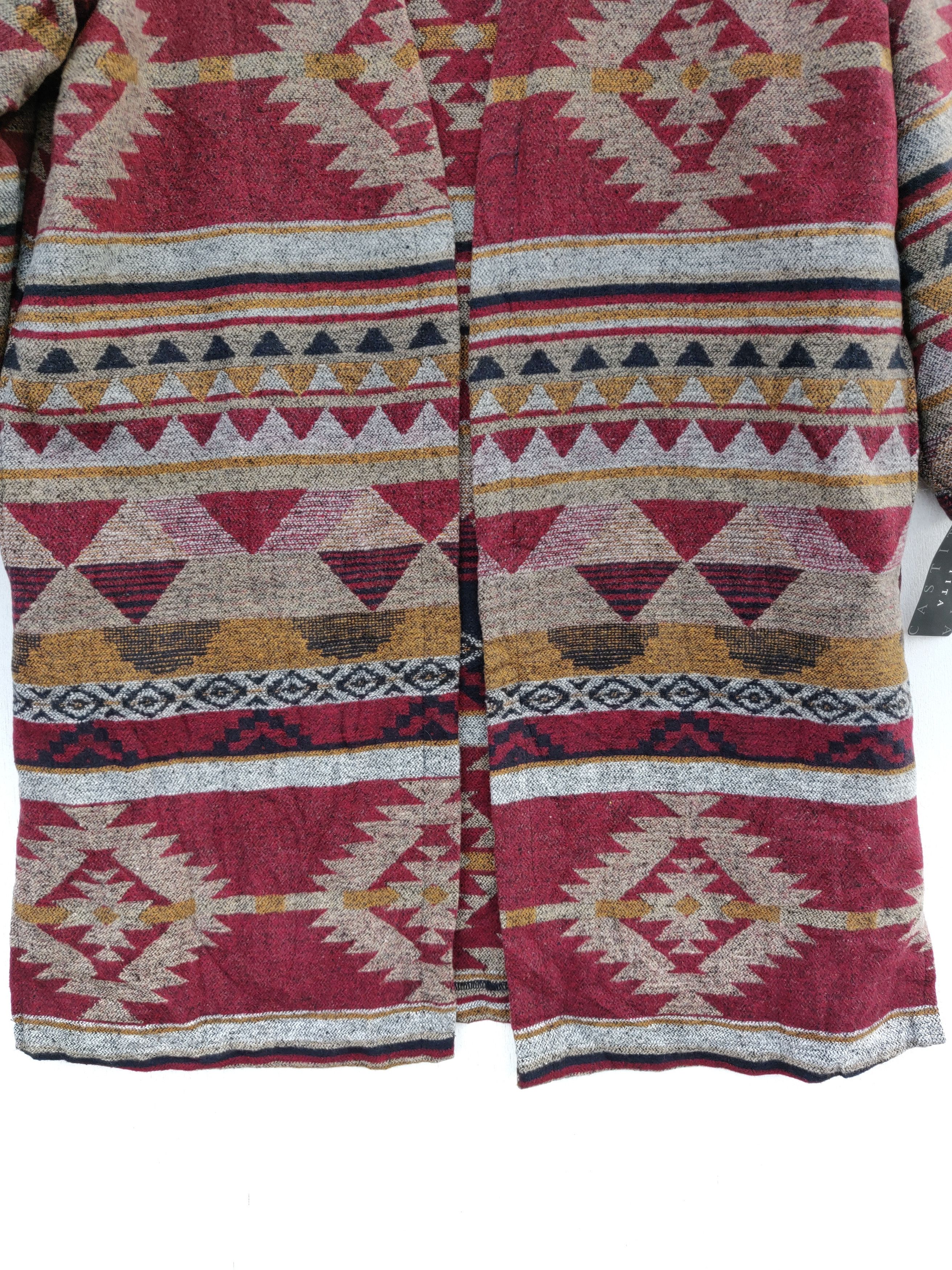 Japanese Brand × Native × Vintage Vintage Japanese Brand Castita Native Long Jacket Size US L / EU 52-54 / 3 - 18 Thumbnail