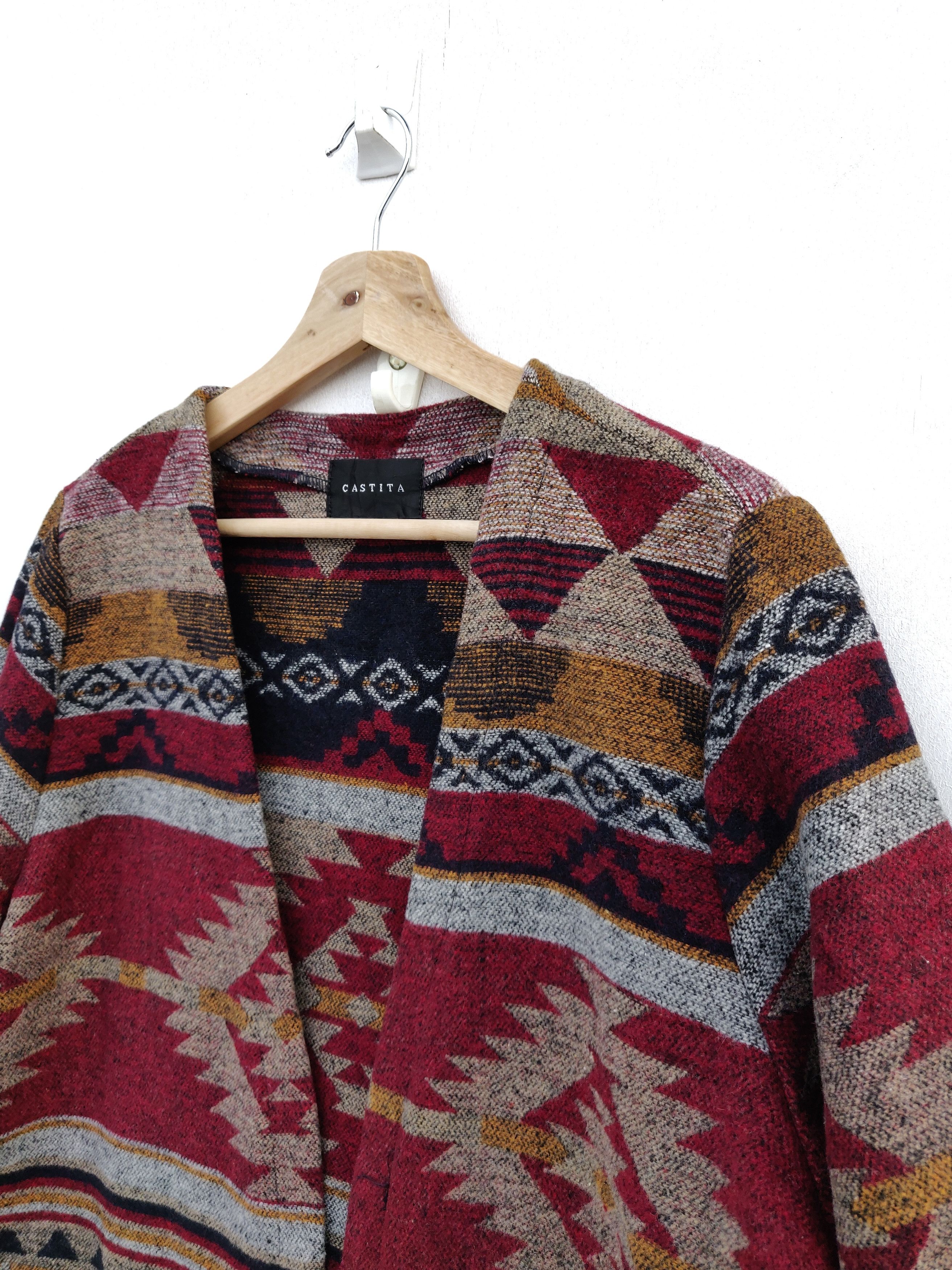 Japanese Brand × Native × Vintage Vintage Japanese Brand Castita Native Long Jacket Size US L / EU 52-54 / 3 - 13 Thumbnail