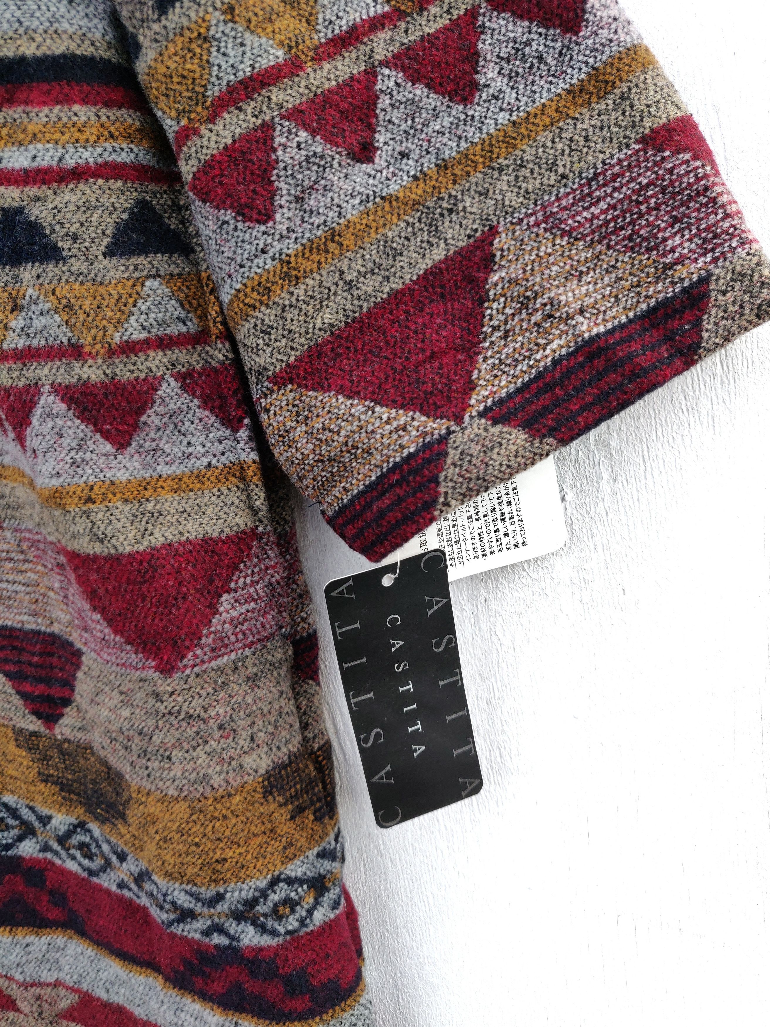 Japanese Brand × Native × Vintage Vintage Japanese Brand Castita Native Long Jacket Size US L / EU 52-54 / 3 - 16 Thumbnail