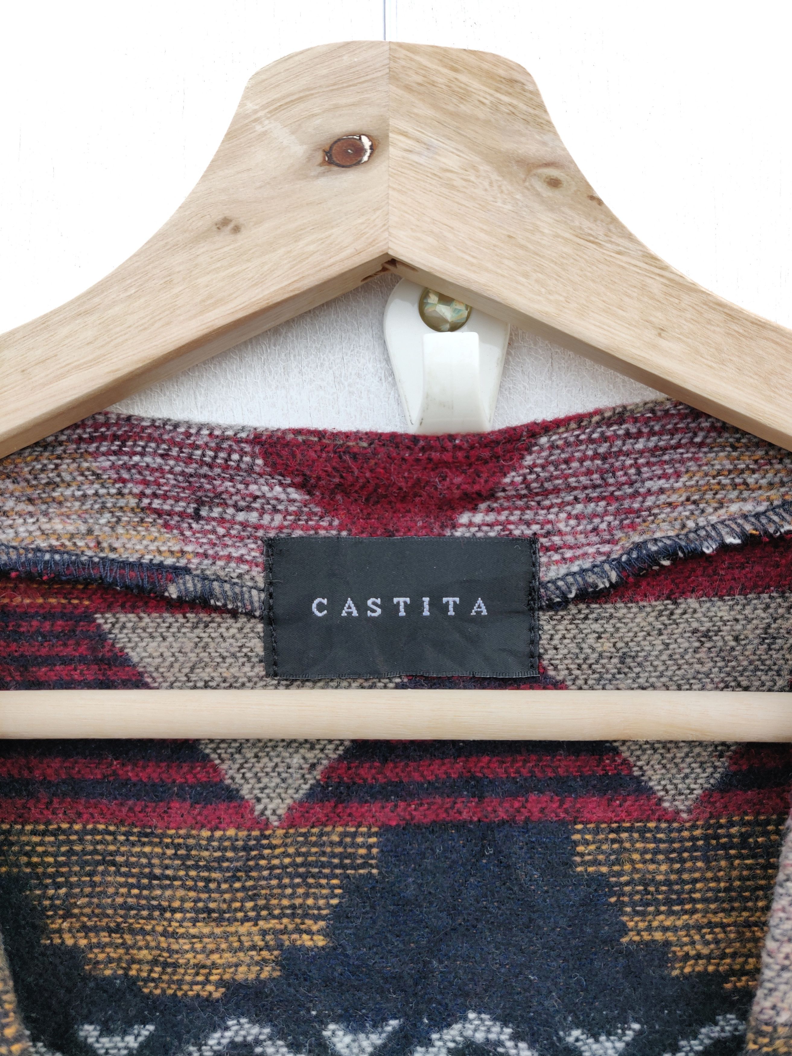 Japanese Brand × Native × Vintage Vintage Japanese Brand Castita Native Long Jacket Size US L / EU 52-54 / 3 - 7 Thumbnail