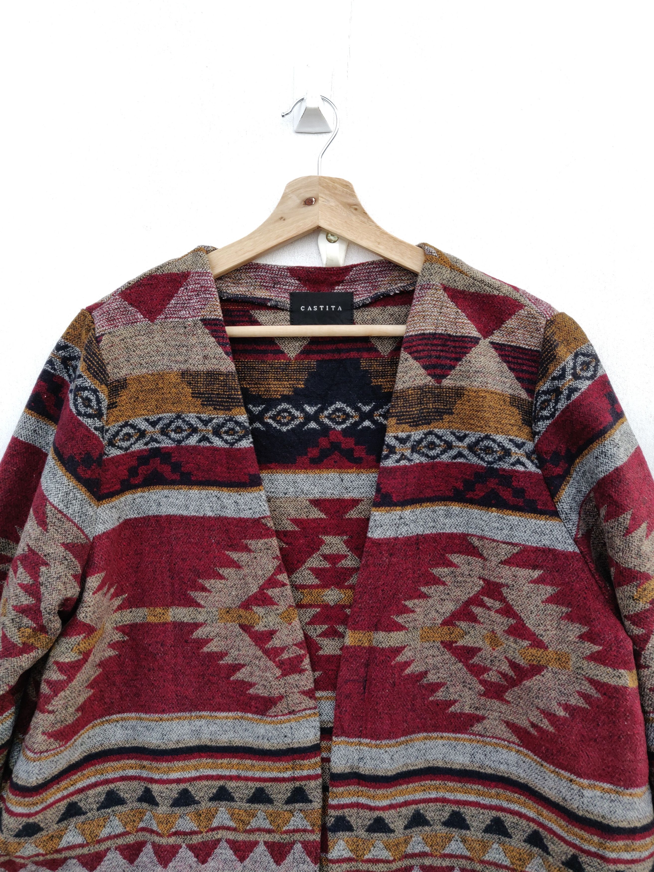 Japanese Brand × Native × Vintage Vintage Japanese Brand Castita Native Long Jacket Size US L / EU 52-54 / 3 - 6 Thumbnail