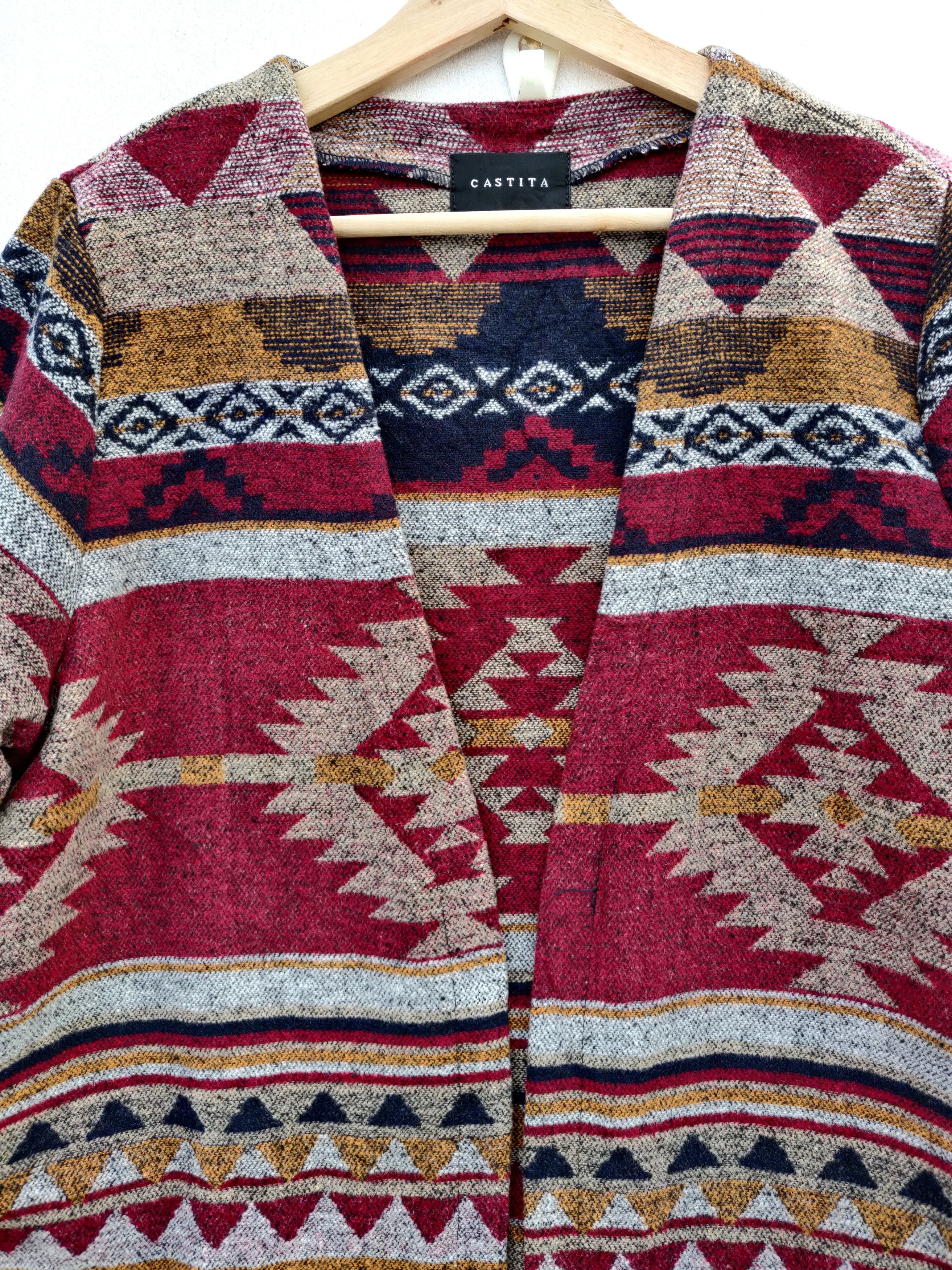 Japanese Brand × Native × Vintage Vintage Japanese Brand Castita Native Long Jacket Size US L / EU 52-54 / 3 - 4 Thumbnail