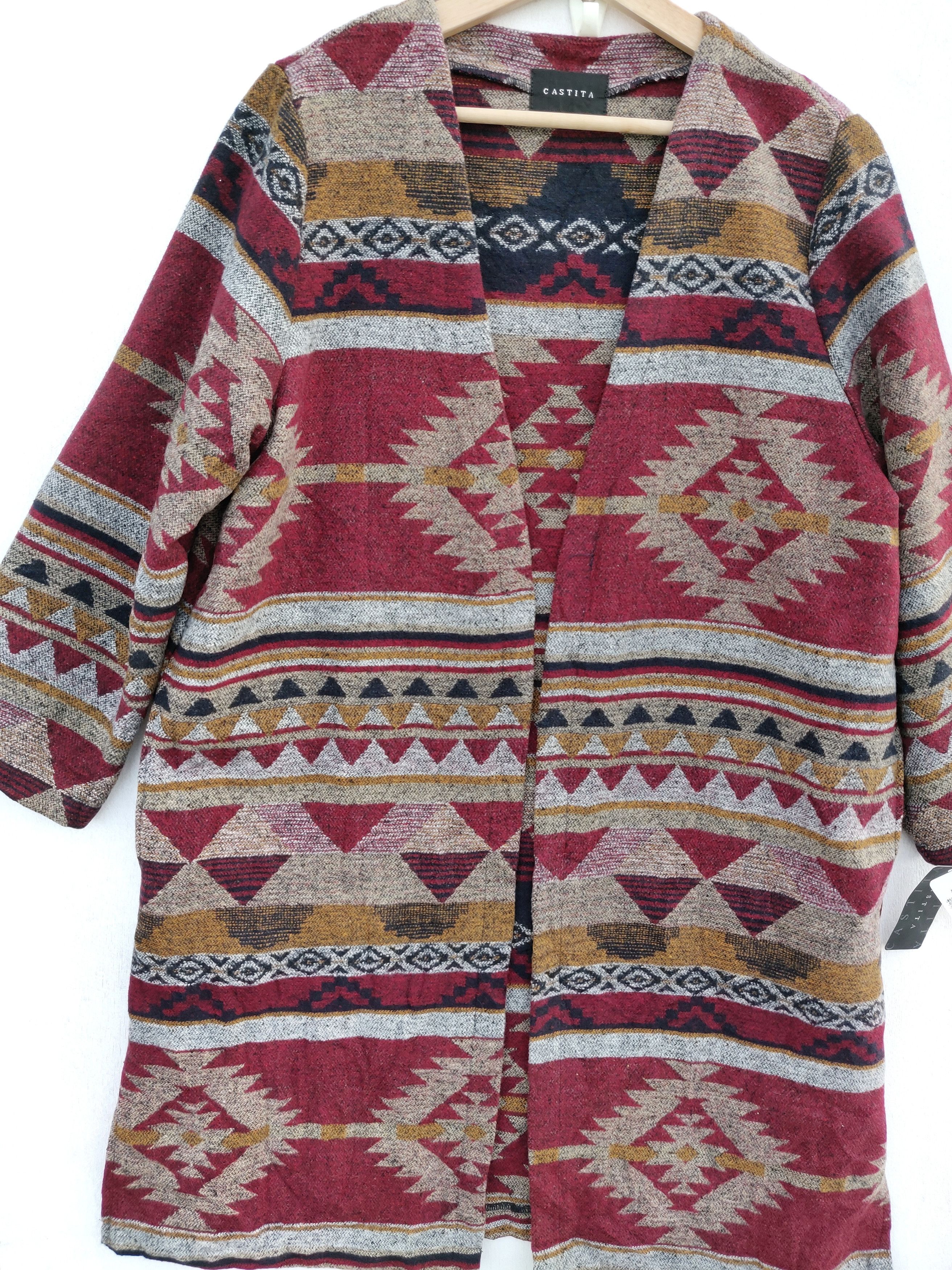Japanese Brand × Native × Vintage Vintage Japanese Brand Castita Native Long Jacket Size US L / EU 52-54 / 3 - 14 Thumbnail