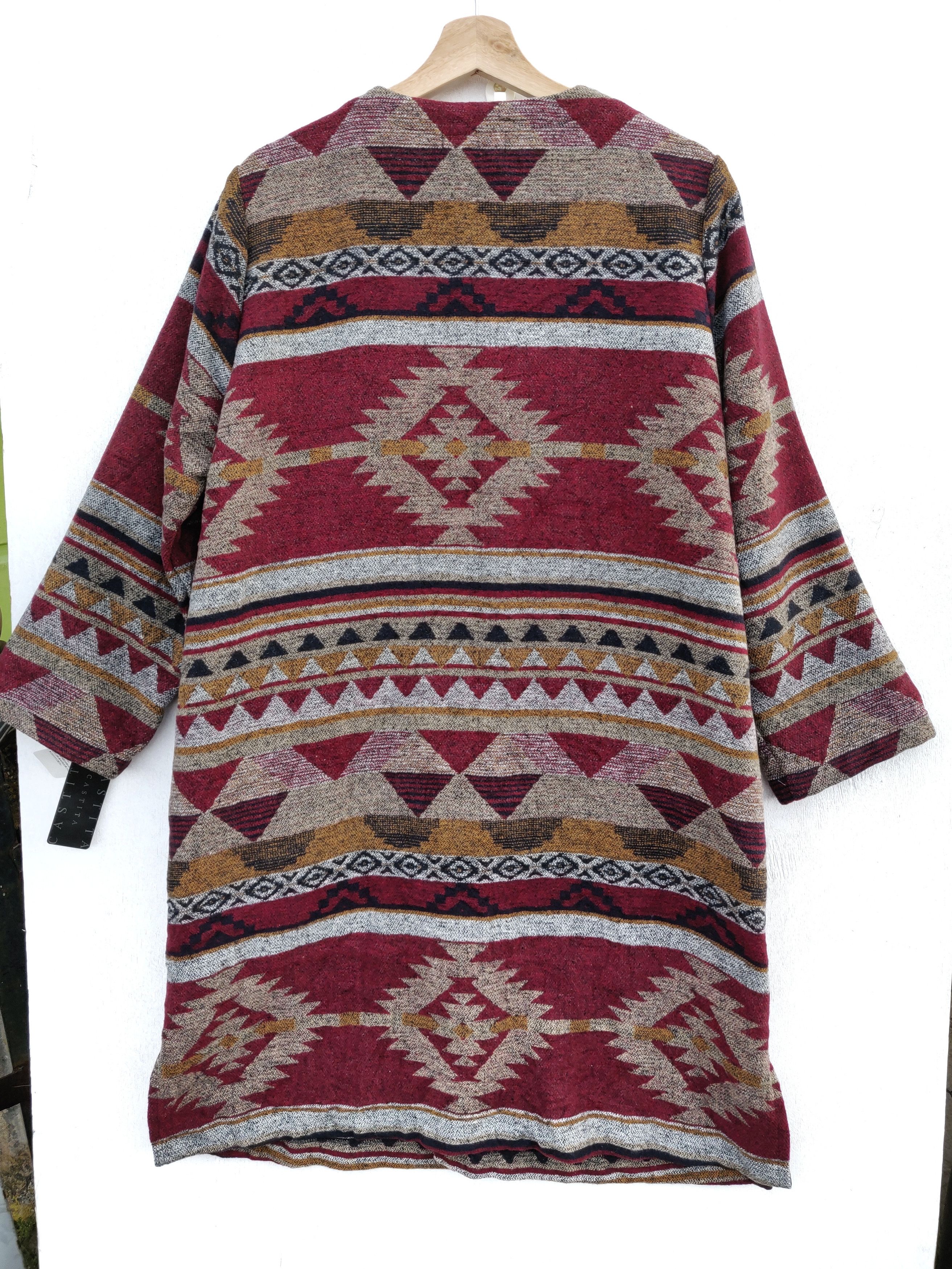 Japanese Brand × Native × Vintage Vintage Japanese Brand Castita Native Long Jacket Size US L / EU 52-54 / 3 - 19 Thumbnail