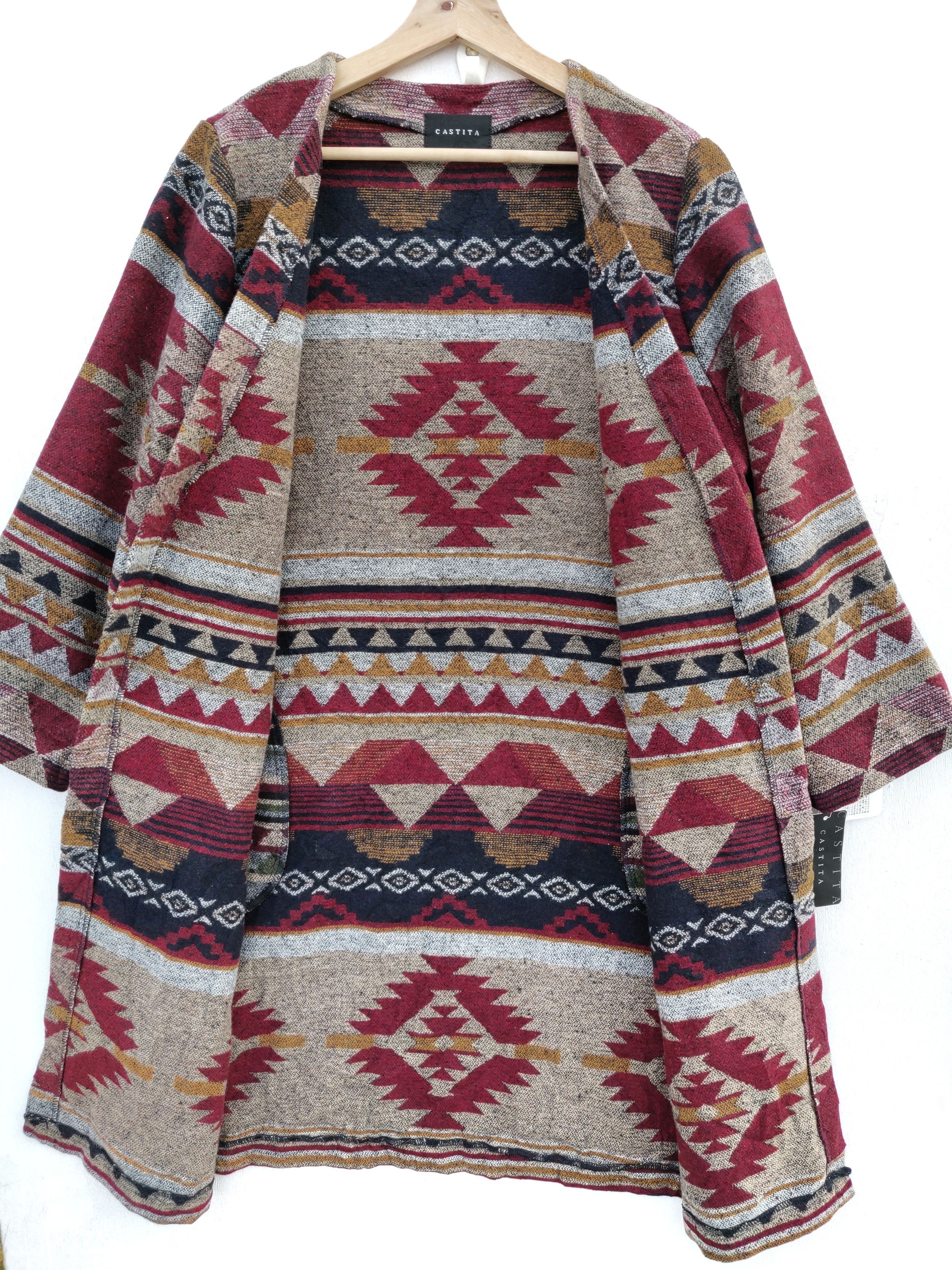 Japanese Brand × Native × Vintage Vintage Japanese Brand Castita Native Long Jacket Size US L / EU 52-54 / 3 - 5 Thumbnail